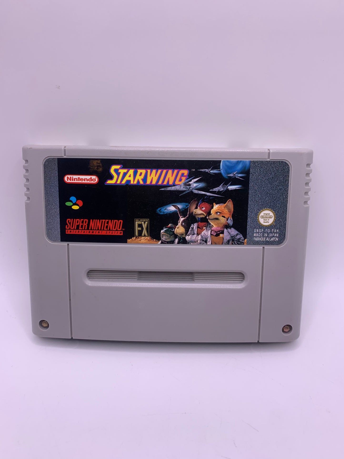 Starwing (Achterkant gebruikt) - SNES