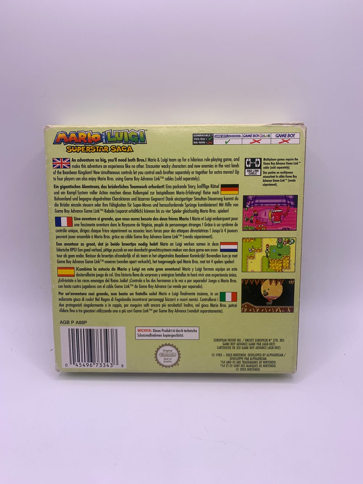 Mario & Luigi: Superstar Saga (CIB) – Game Boy Advance