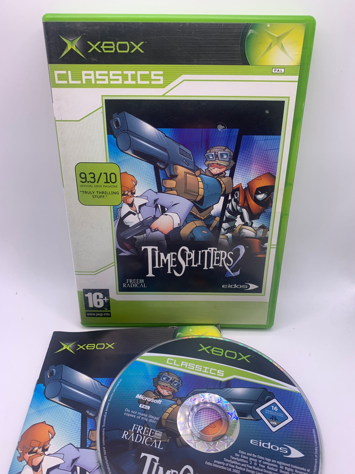 TimeSplitters 2 (Classics) – Xbox Original