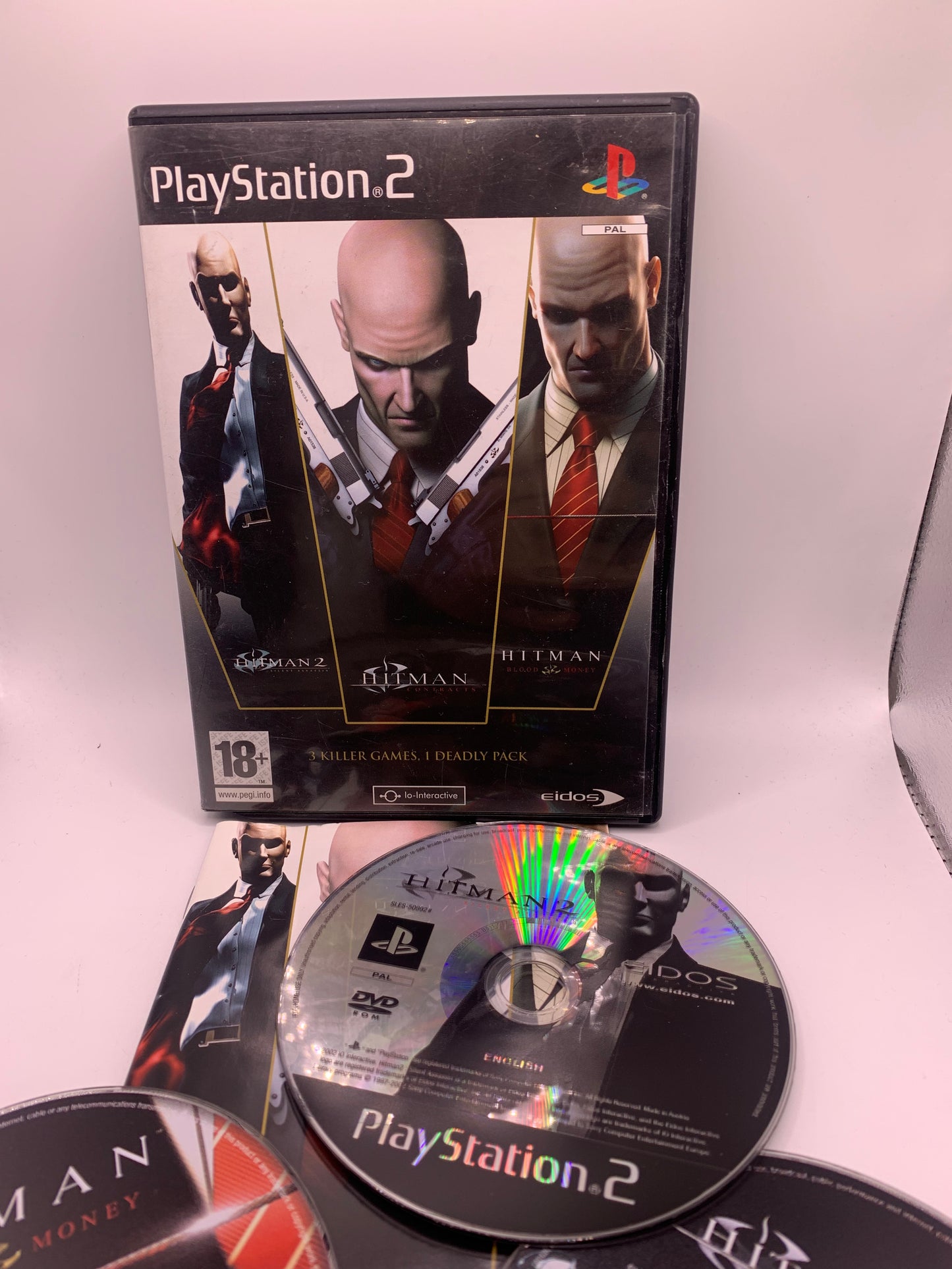 Hitman Triple Pack (Case beschadigd) – PlayStation 2