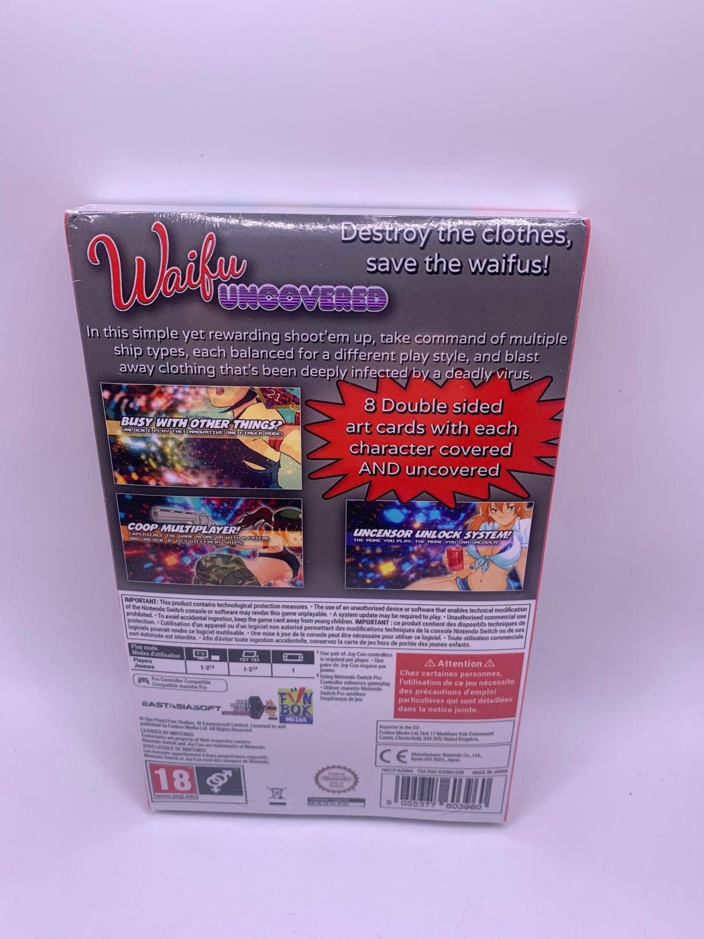 Waifu Uncovered (SEALED) – Nintendo Switch