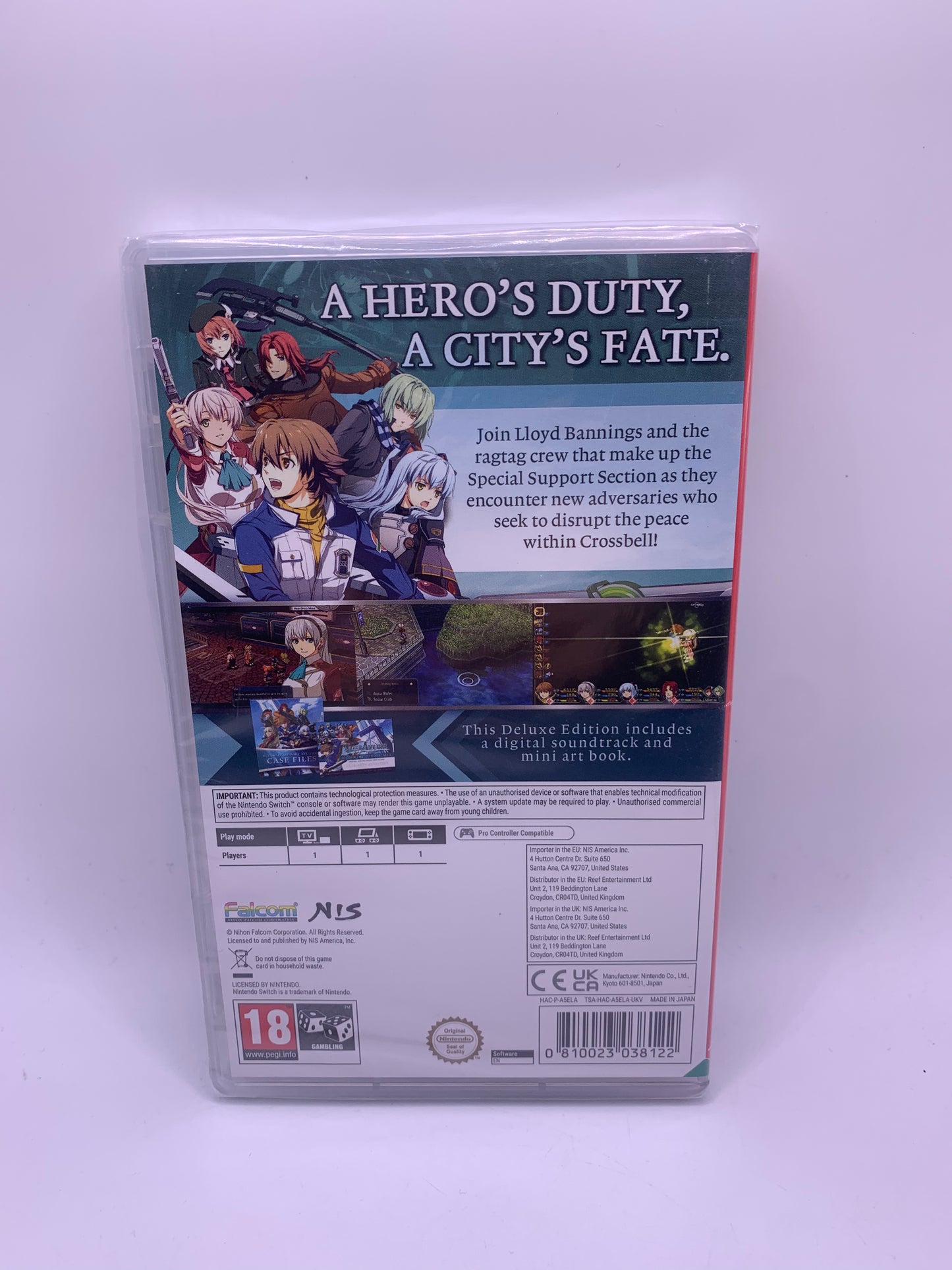 The Legend of Heroes: Trails to Azure (SEALED) – Nintendo Switch