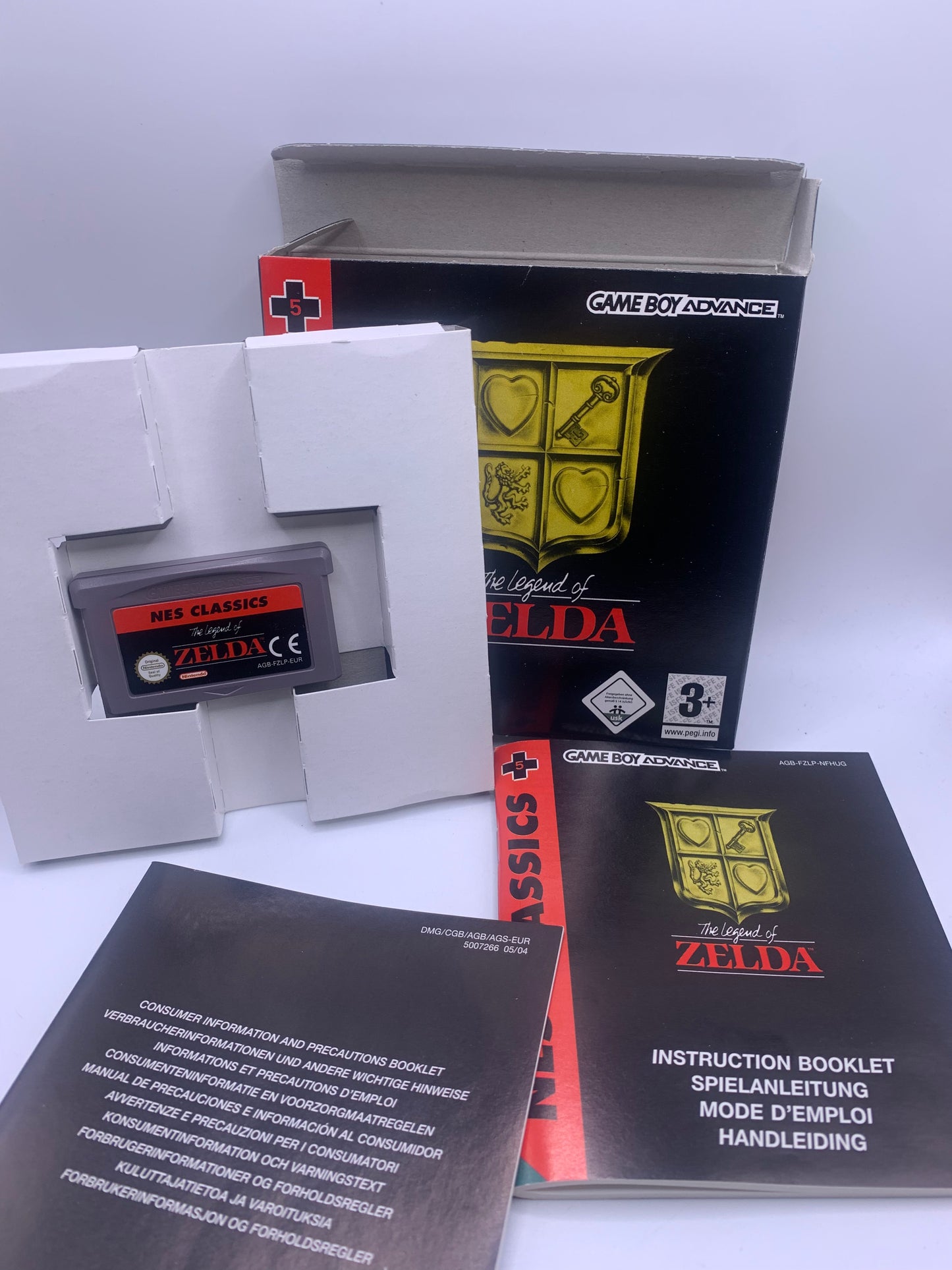 The Legend of Zelda: NES Classics (CIB) – Game Boy Advance