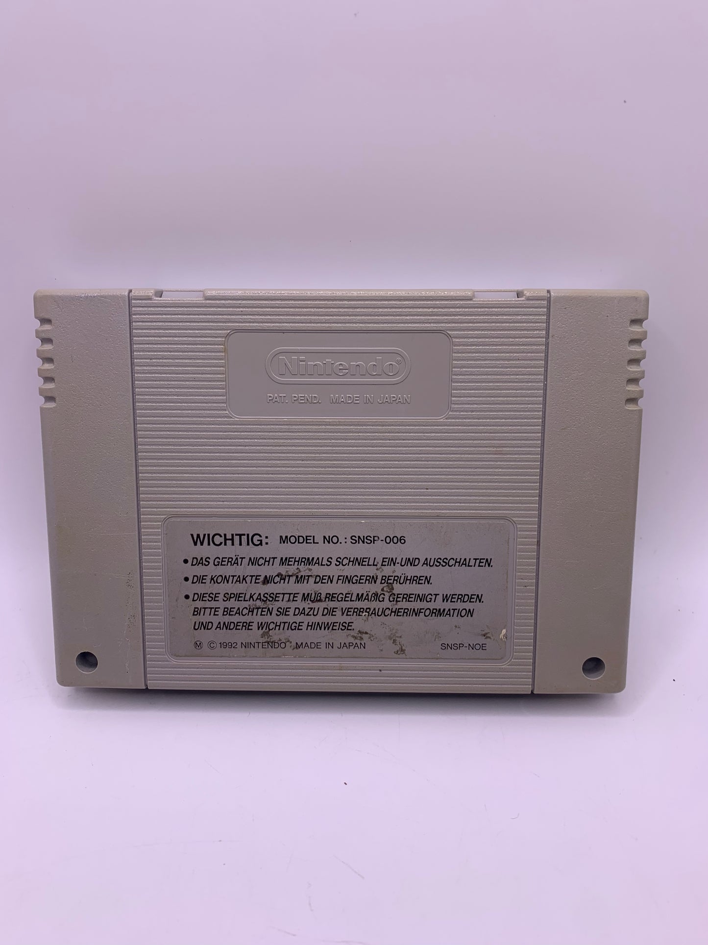 Champions World Class Soccer – SNES