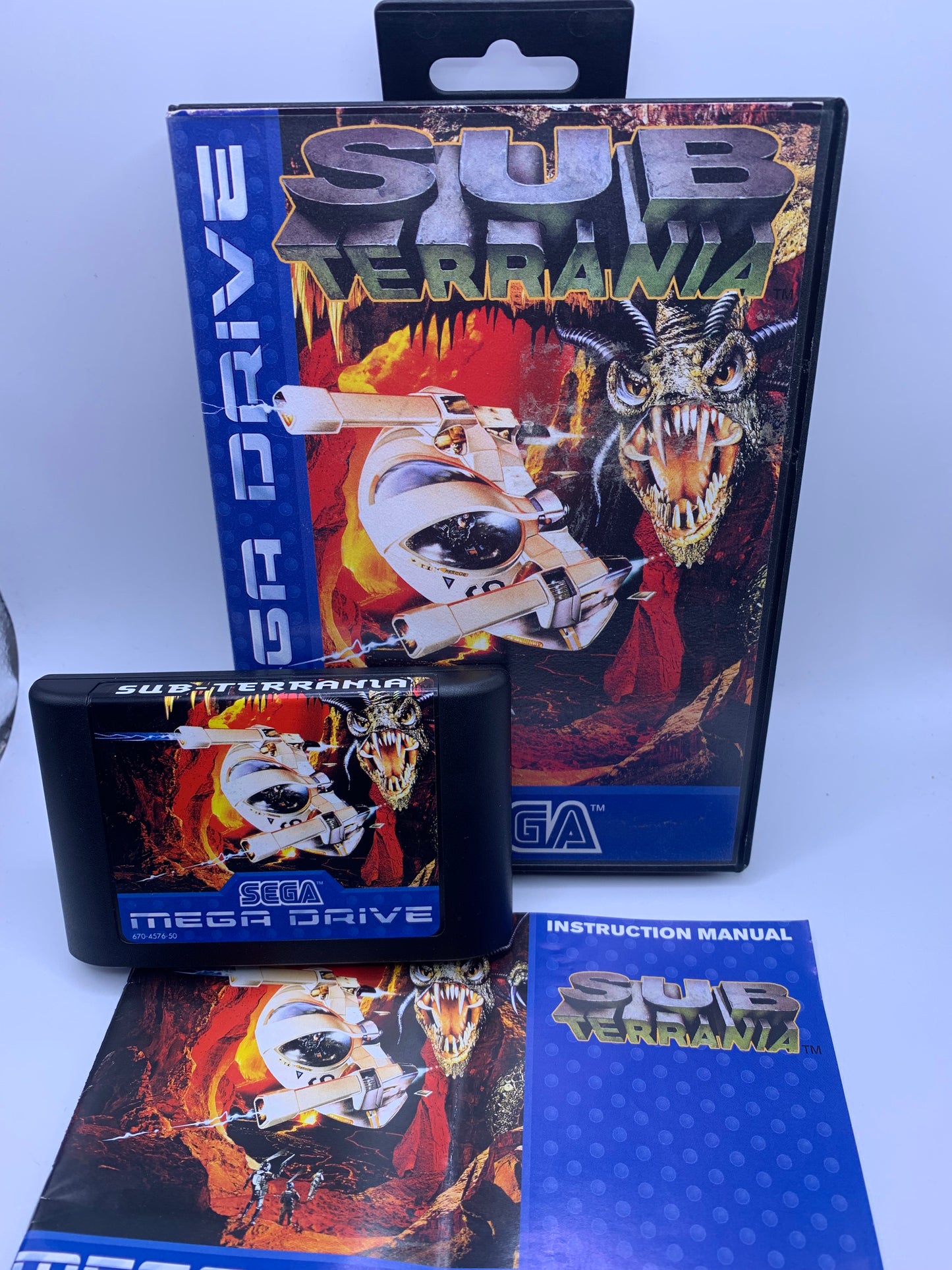 Sub-Terrania - Sega Mega Drive
