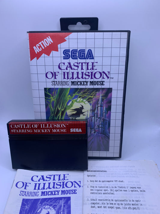Castle of Illusion Starring Mickey Mouse - Sega Master System