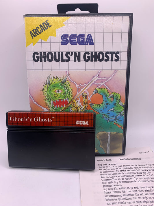 Ghosts ’n Goblins (Geen handleiding) - Sega Master System
