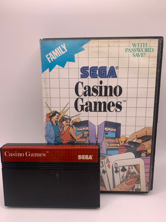Casino Games (Case beschadigd) - Sega Master System