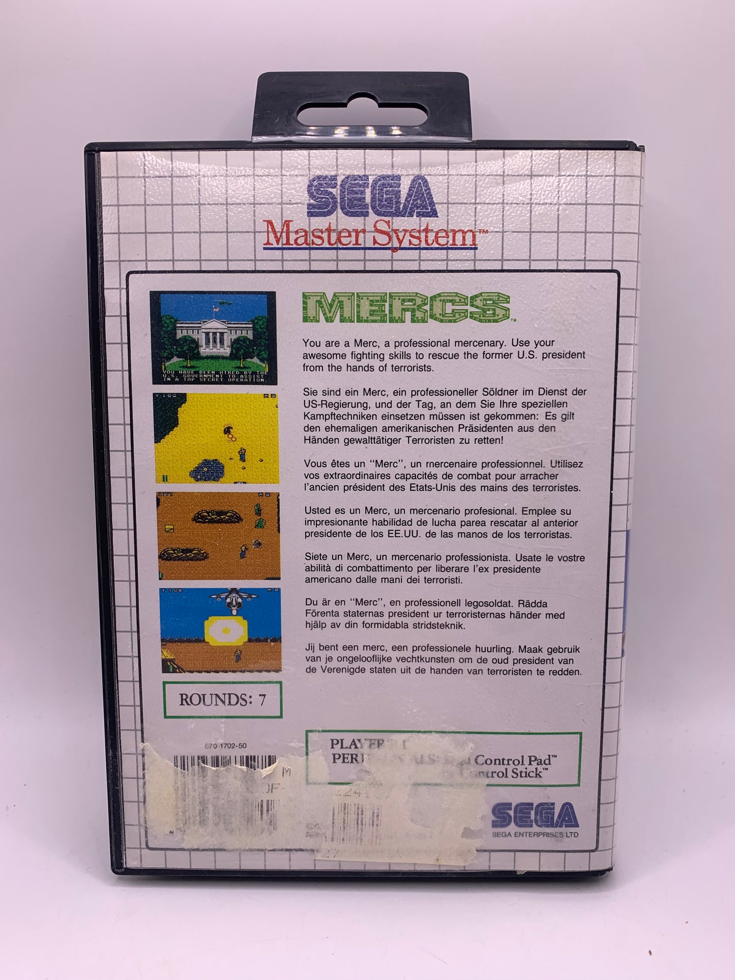 Mercs - Sega Master System