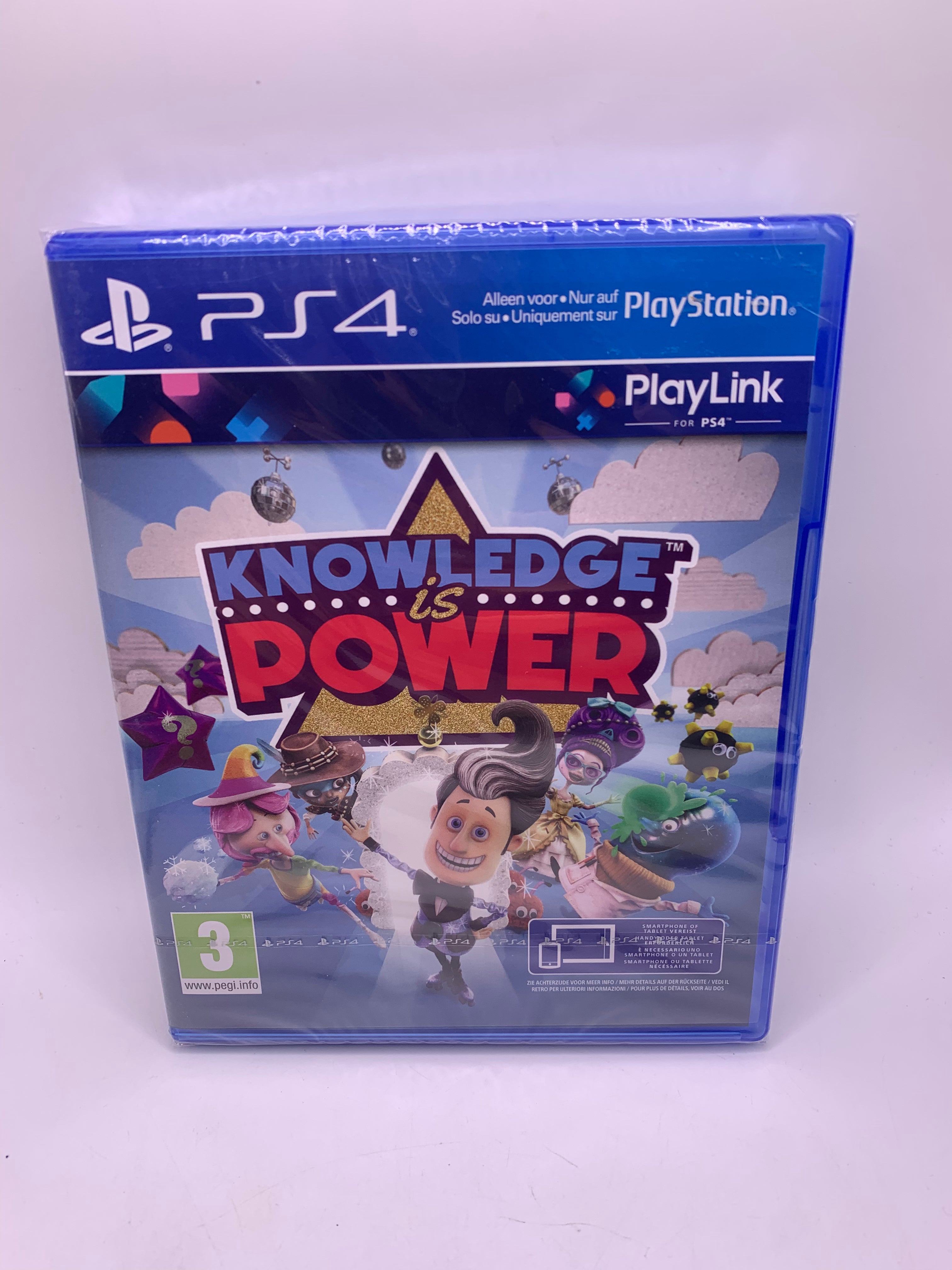 Trader Games - KNOWLEDGE IS POWER PS4 FR NEW (EN/FR/DE/ES/IT/PT) (PLAYLINK REQUIS) on Playstation 4