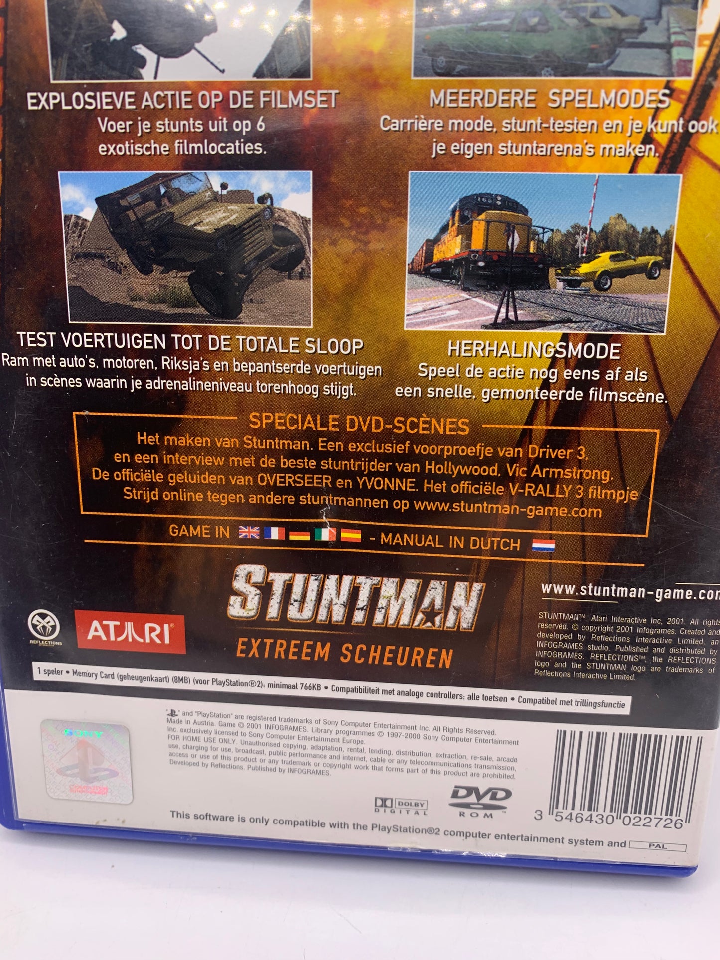Stuntman (Cover beschadigd) – PlayStation 2