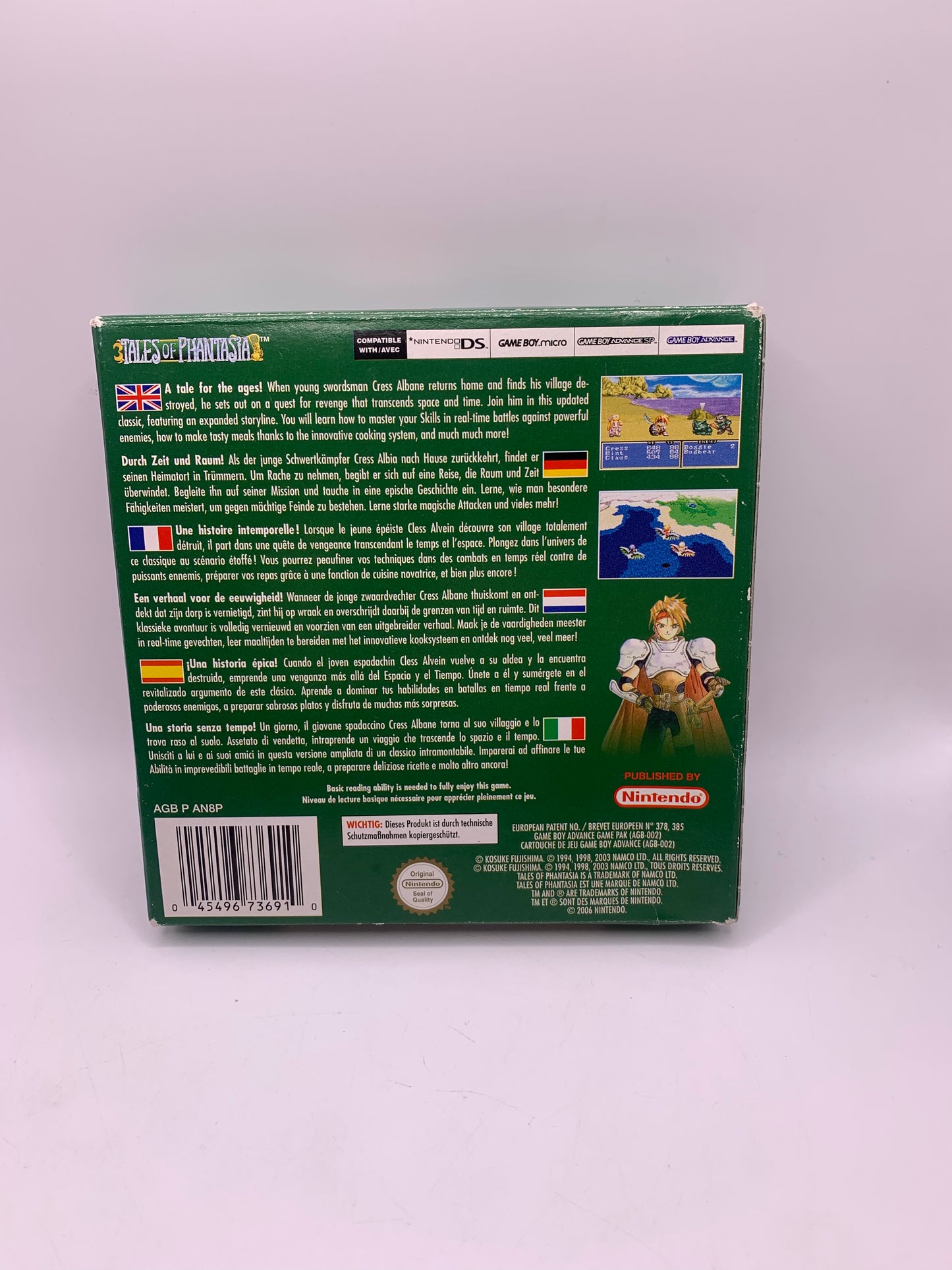 Tales of Phantasia (CIB) – Game Boy Advance