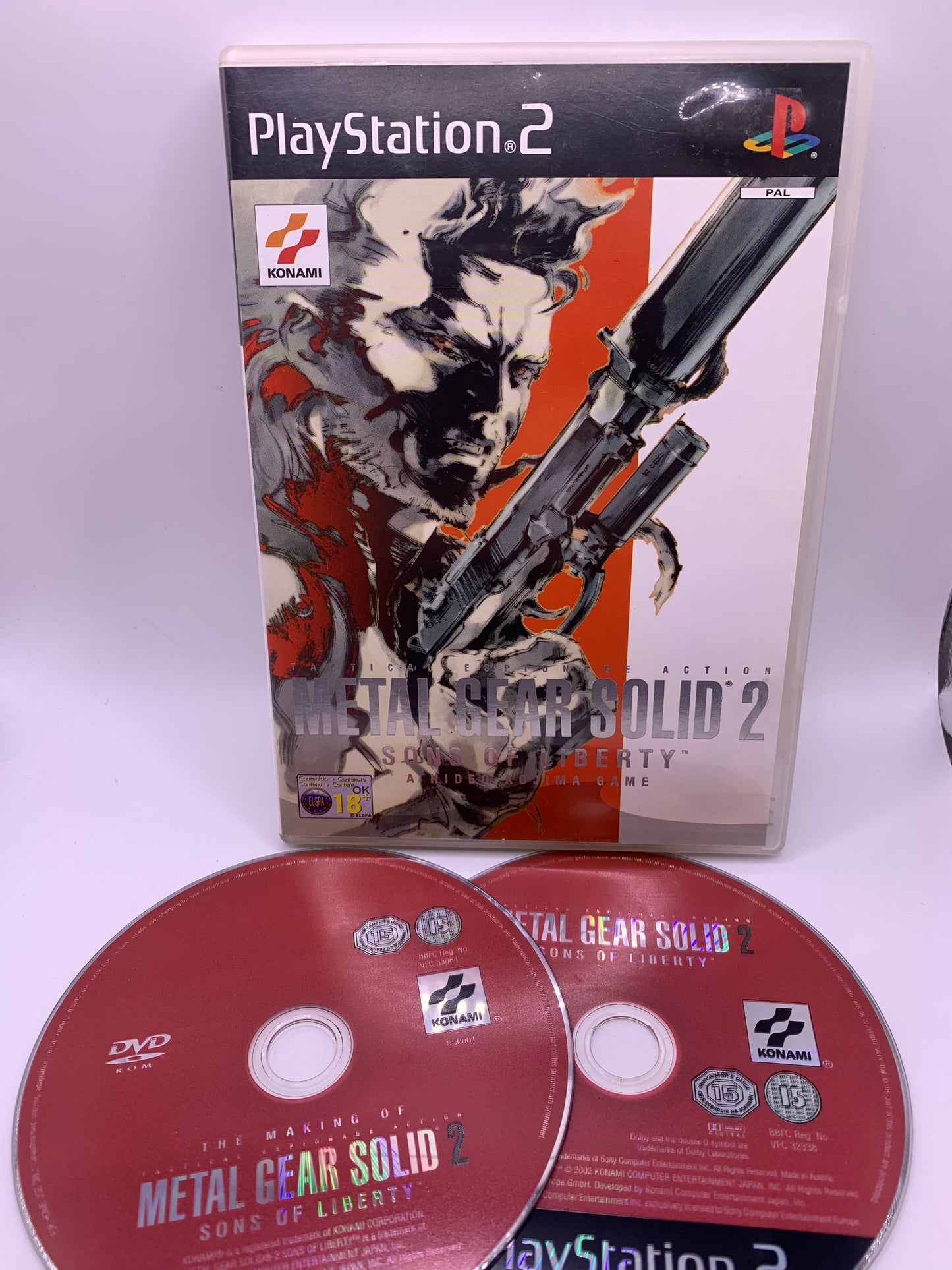 Metal Gear Solid 2: Sons of Liberty (Geen handleiding) – PlayStation 2