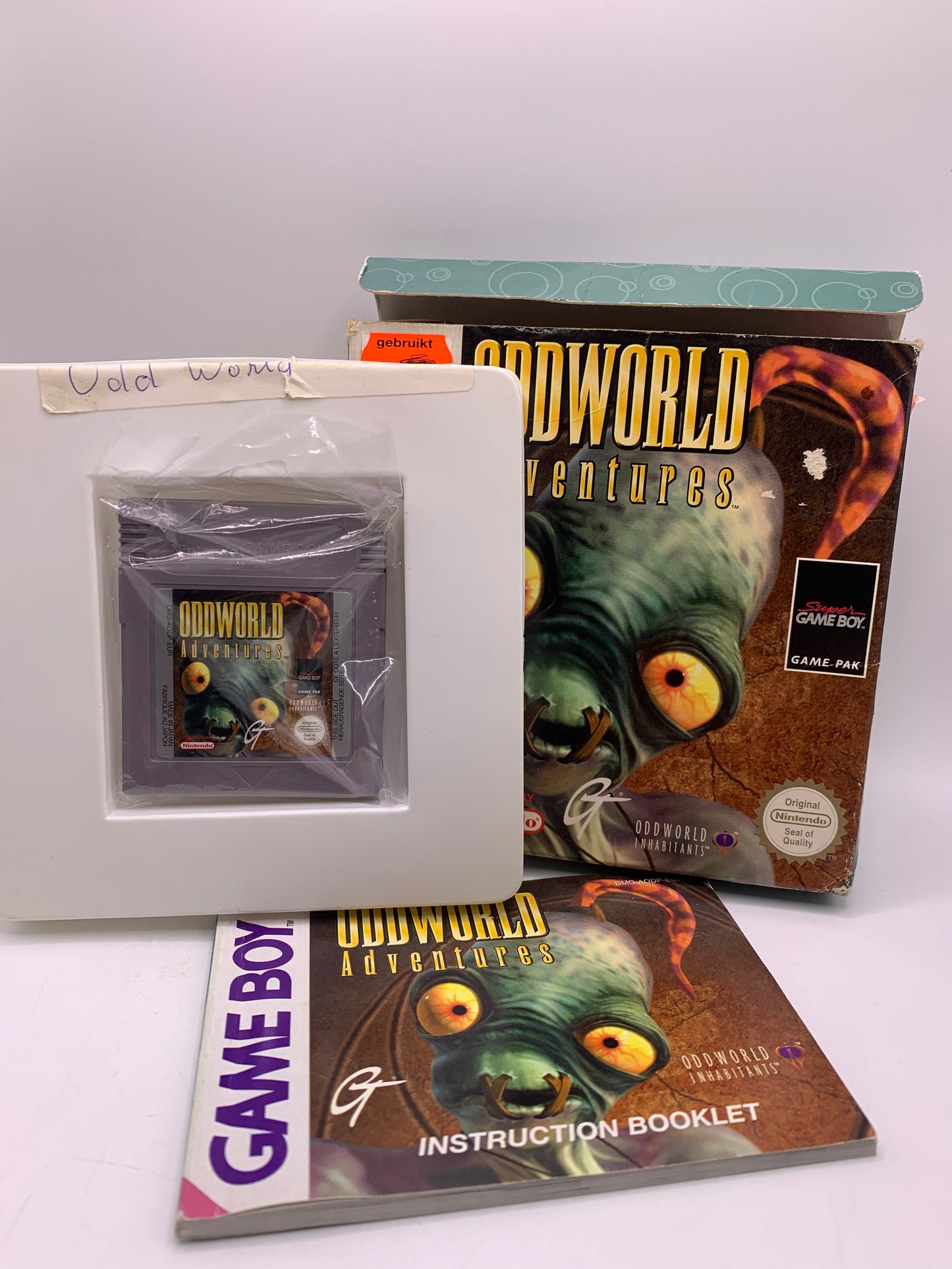 Oddworld Adventures (CIB) (Gebruikt) – Game Boy Classic