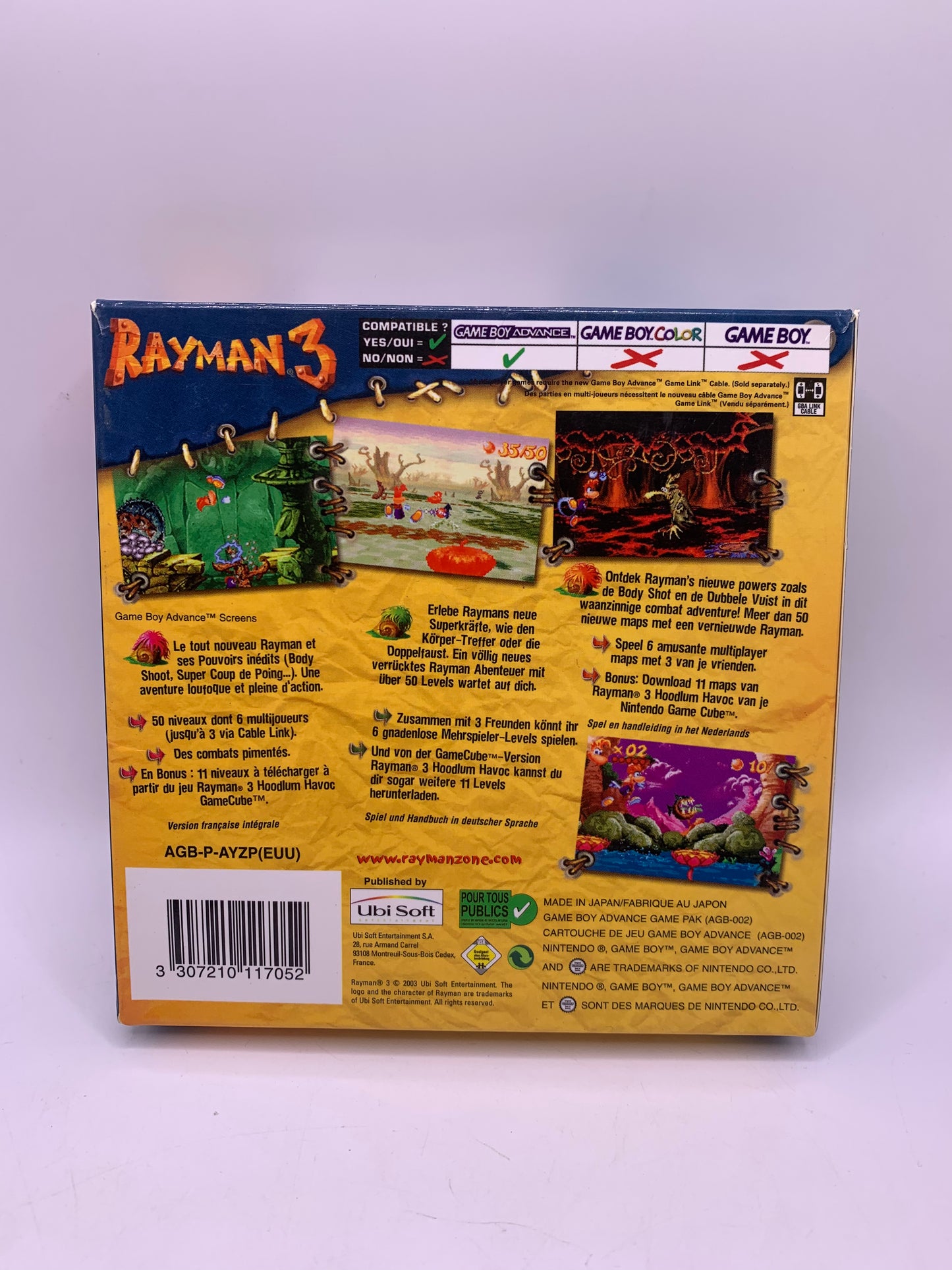 Rayman 3 (CIB) (Cover licht gebruikt) – Game Boy Advance