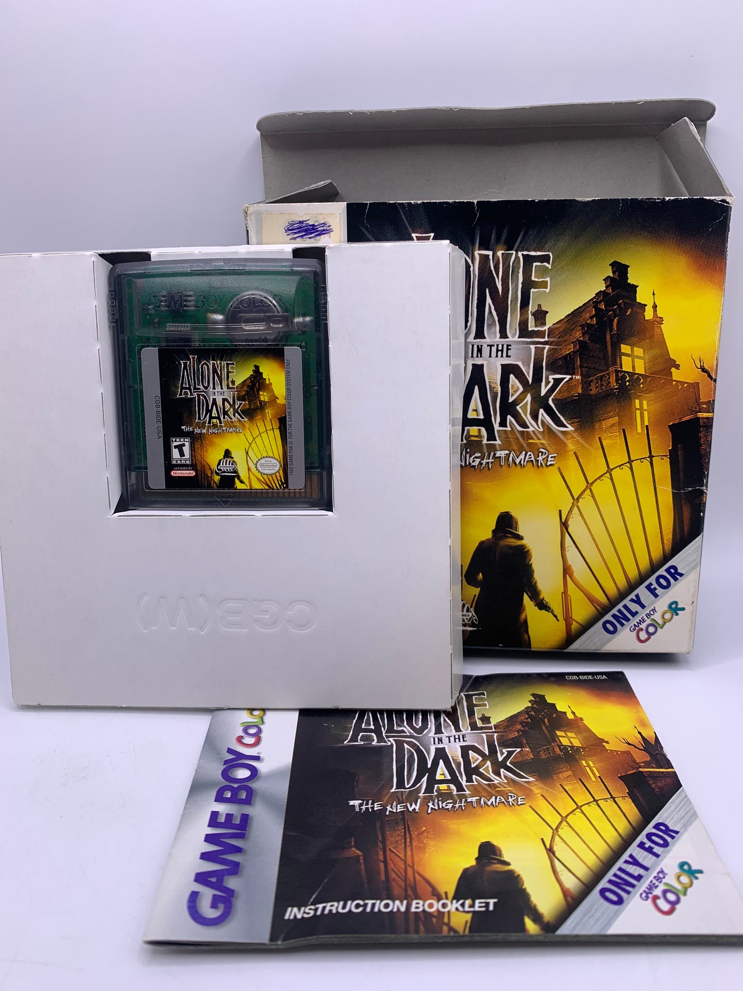 Alone in the Dark: The New Nightmare (CIB) (Sticker voorzijde) – Game Boy Color