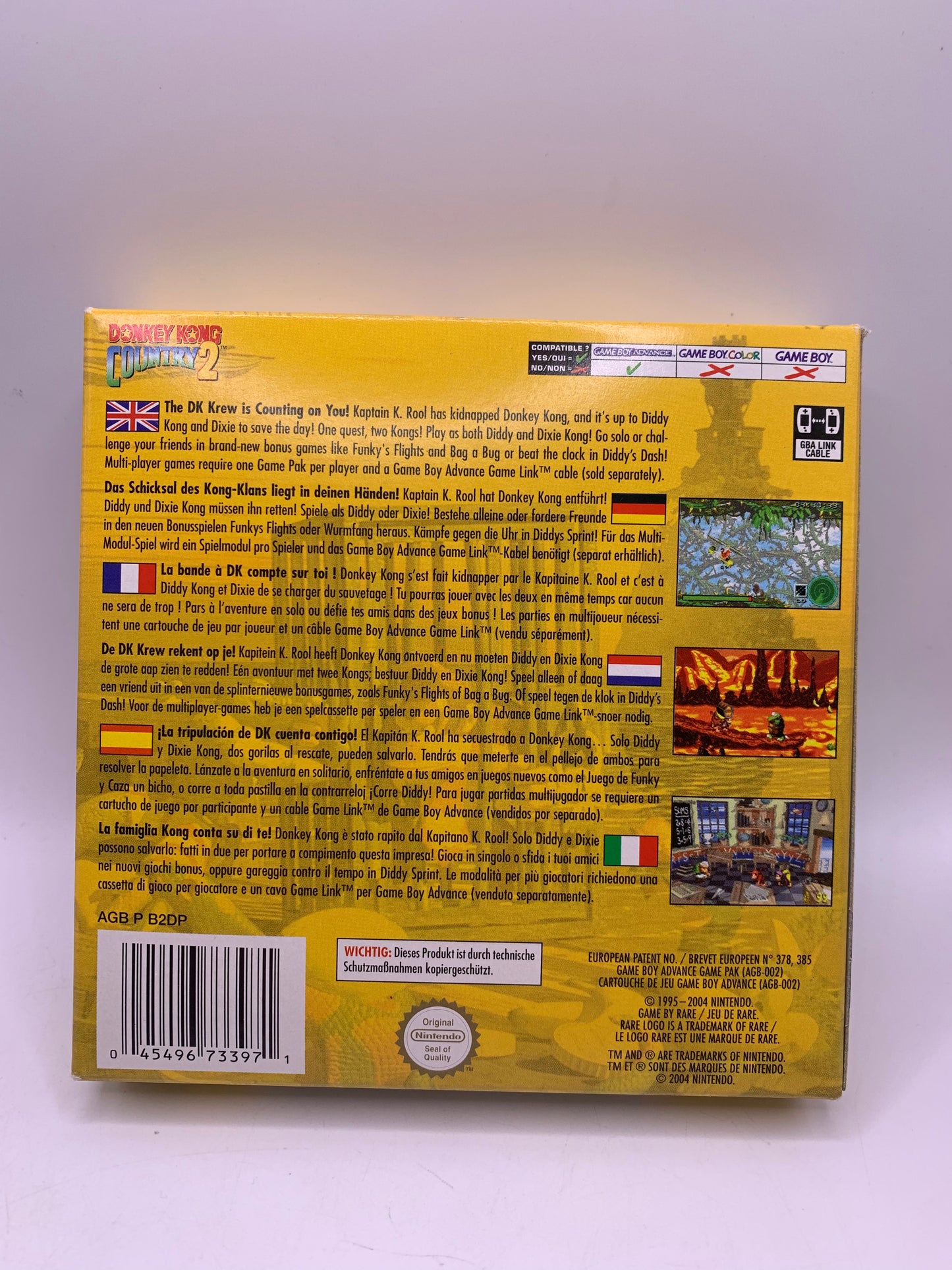 Donkey Kong Country 2 (CIB) – Game Boy Advance