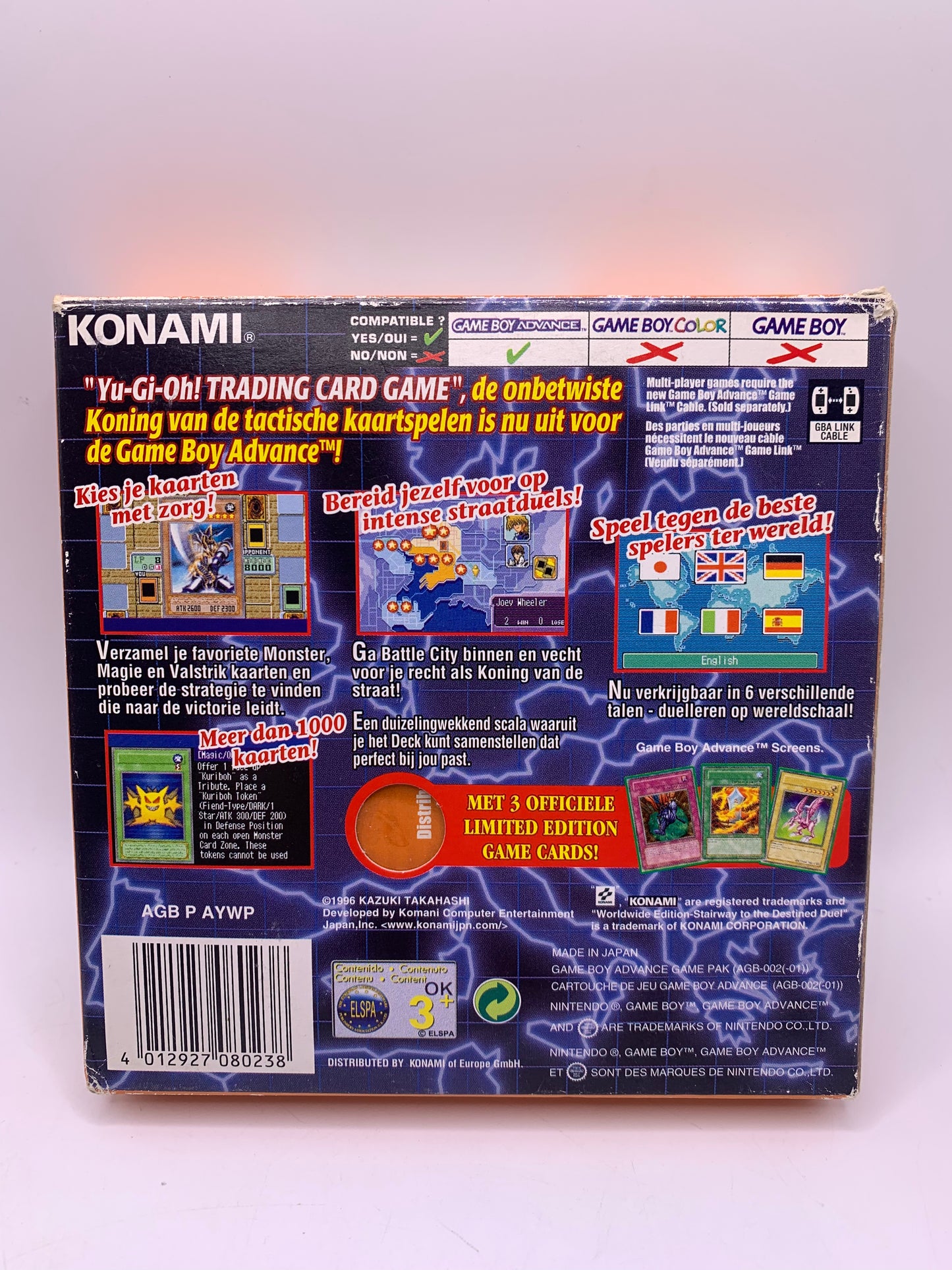Yu-Gi-Oh! Worldwide Edition: Stairway to the Destined Duel (CIB) (Handleiding beschadigd) – Game Boy Advance