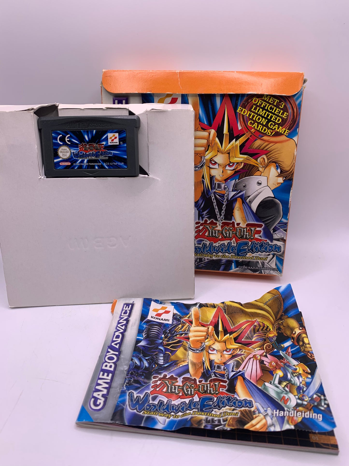 Yu-Gi-Oh! Worldwide Edition: Stairway to the Destined Duel (CIB) (Handleiding beschadigd) – Game Boy Advance