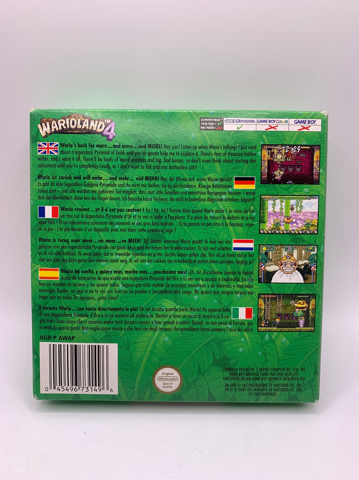 Wario Land 4 (CIB) - Game Boy Advance