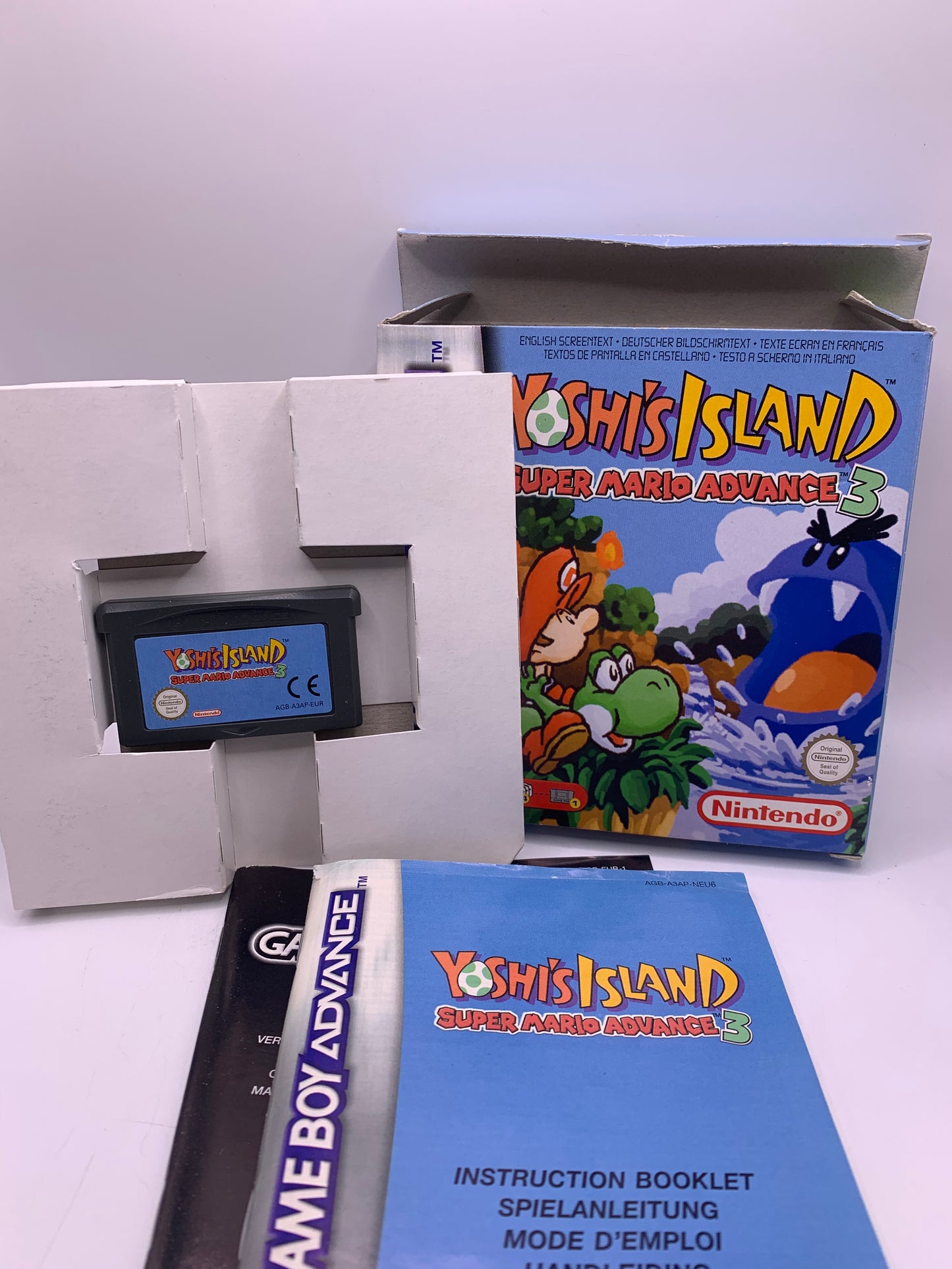 Super Mario Advance 3: Yoshi’s Island (CIB) – Game Boy Advance