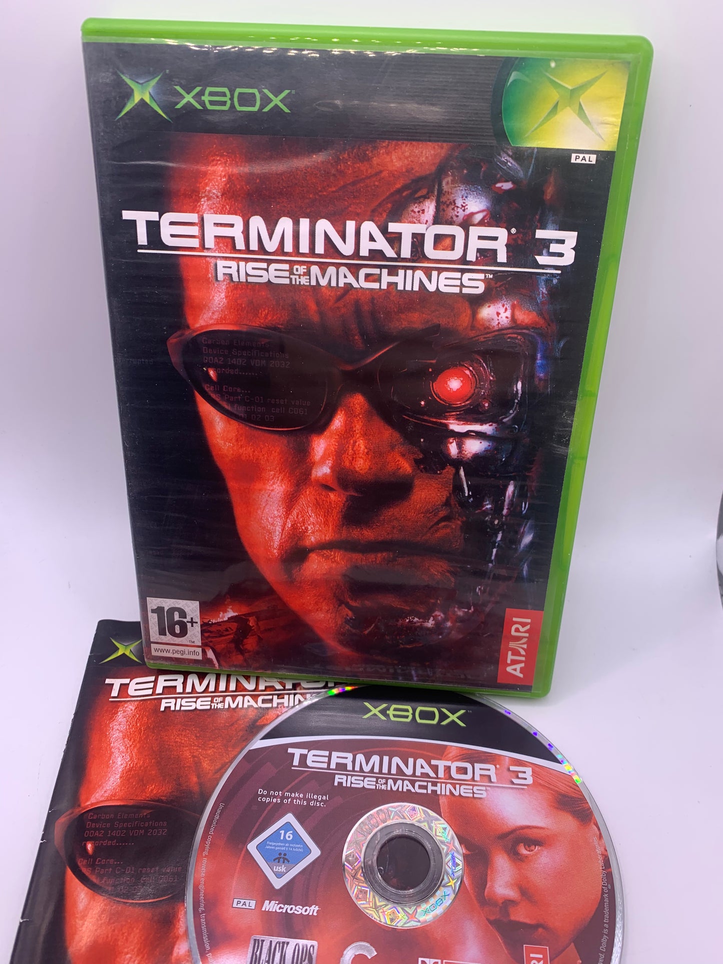 Terminator 3: Rise of the Machines (Waterschade) – Xbox Original