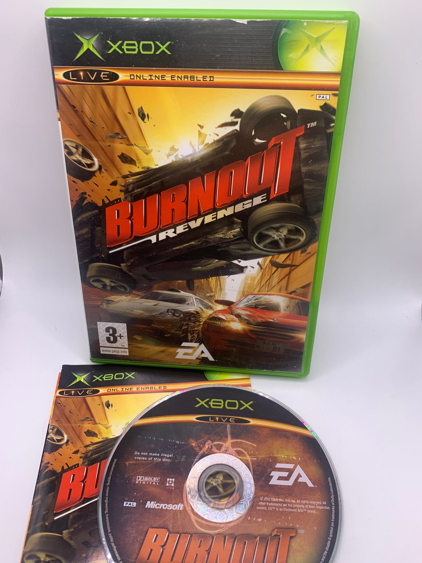Burnout Revenge (Cover beschadigd) – Xbox Original