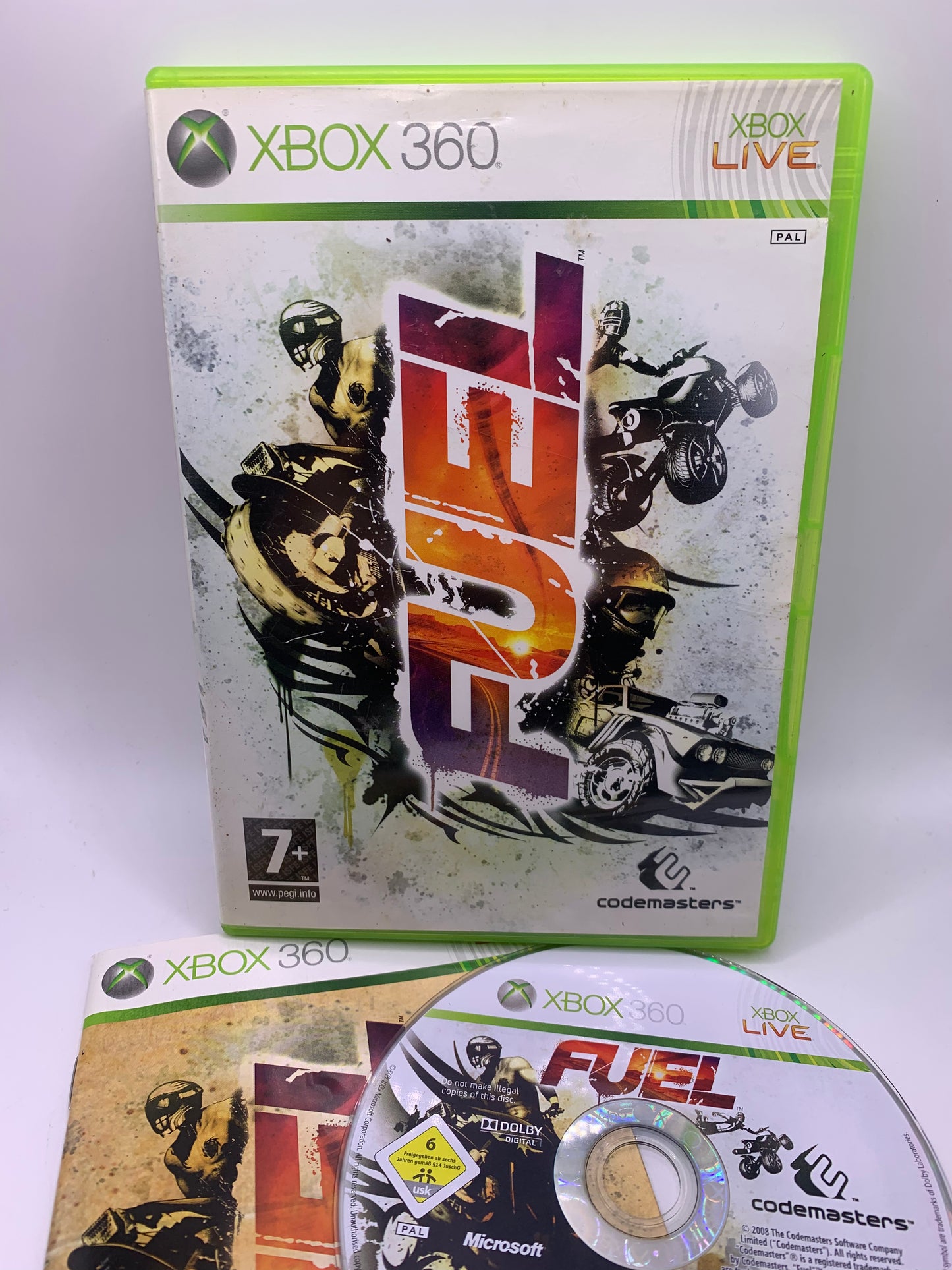 Fuel (Achterzijde beschadigd) – Xbox 360