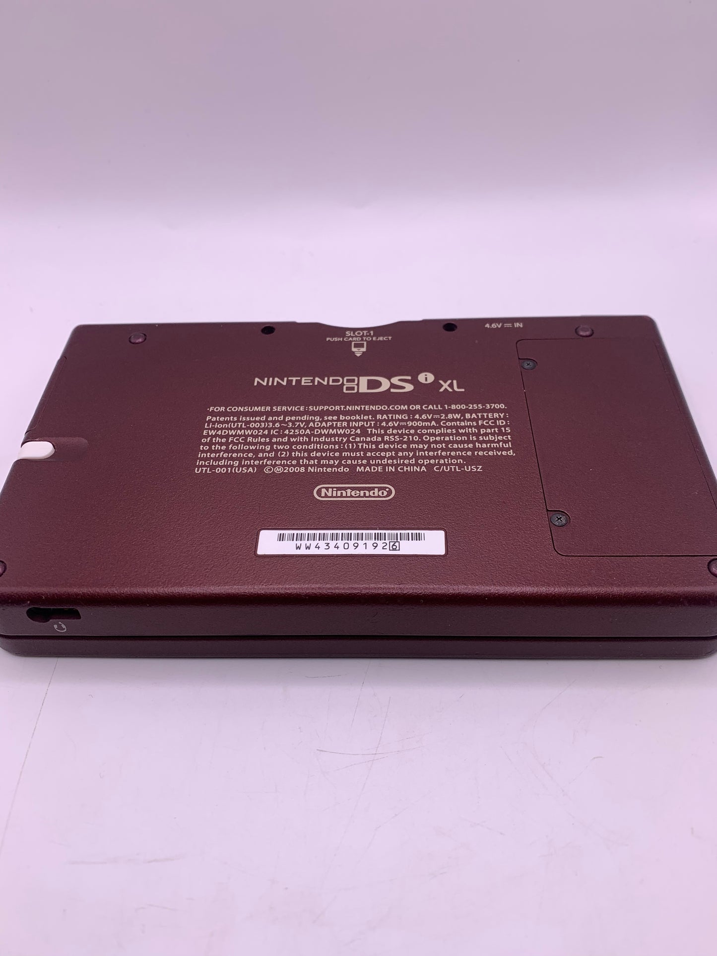 DSi XL (Donkerrood)