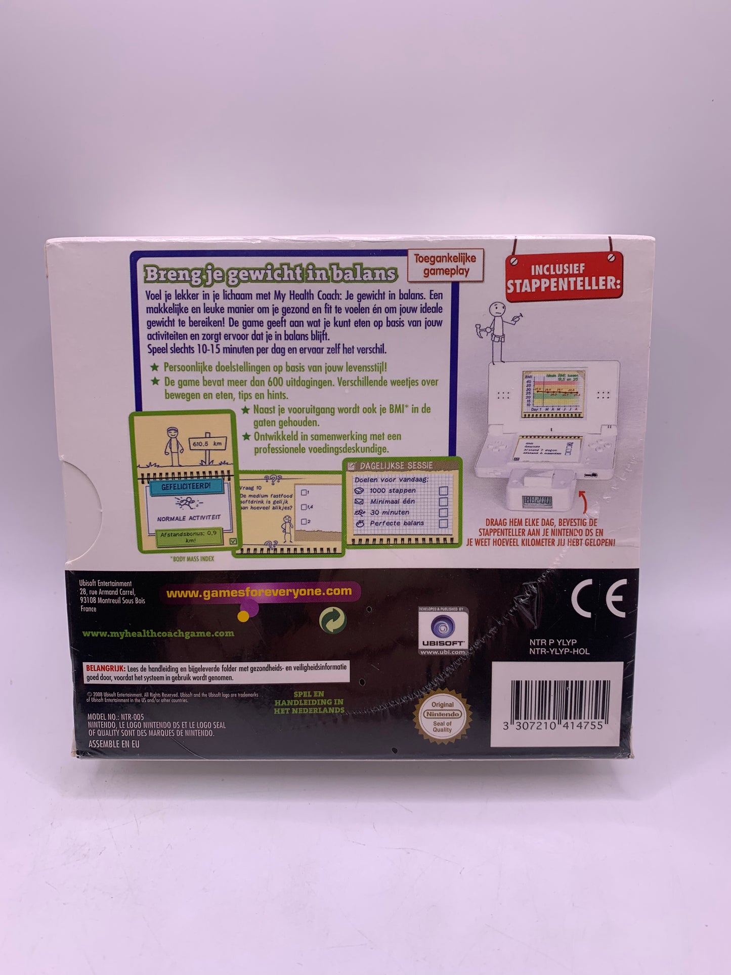 My Health Coach: Je Gewicht in Balans (SEALED) – Nintendo DS