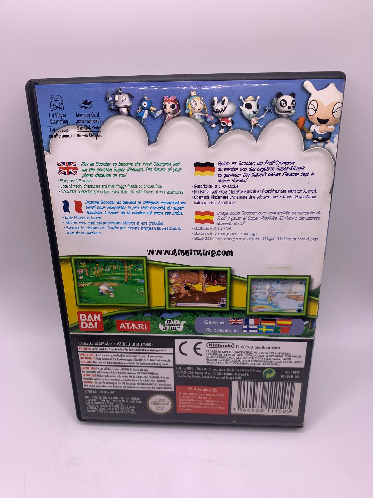 Ribbit King - Nintendo GameCube