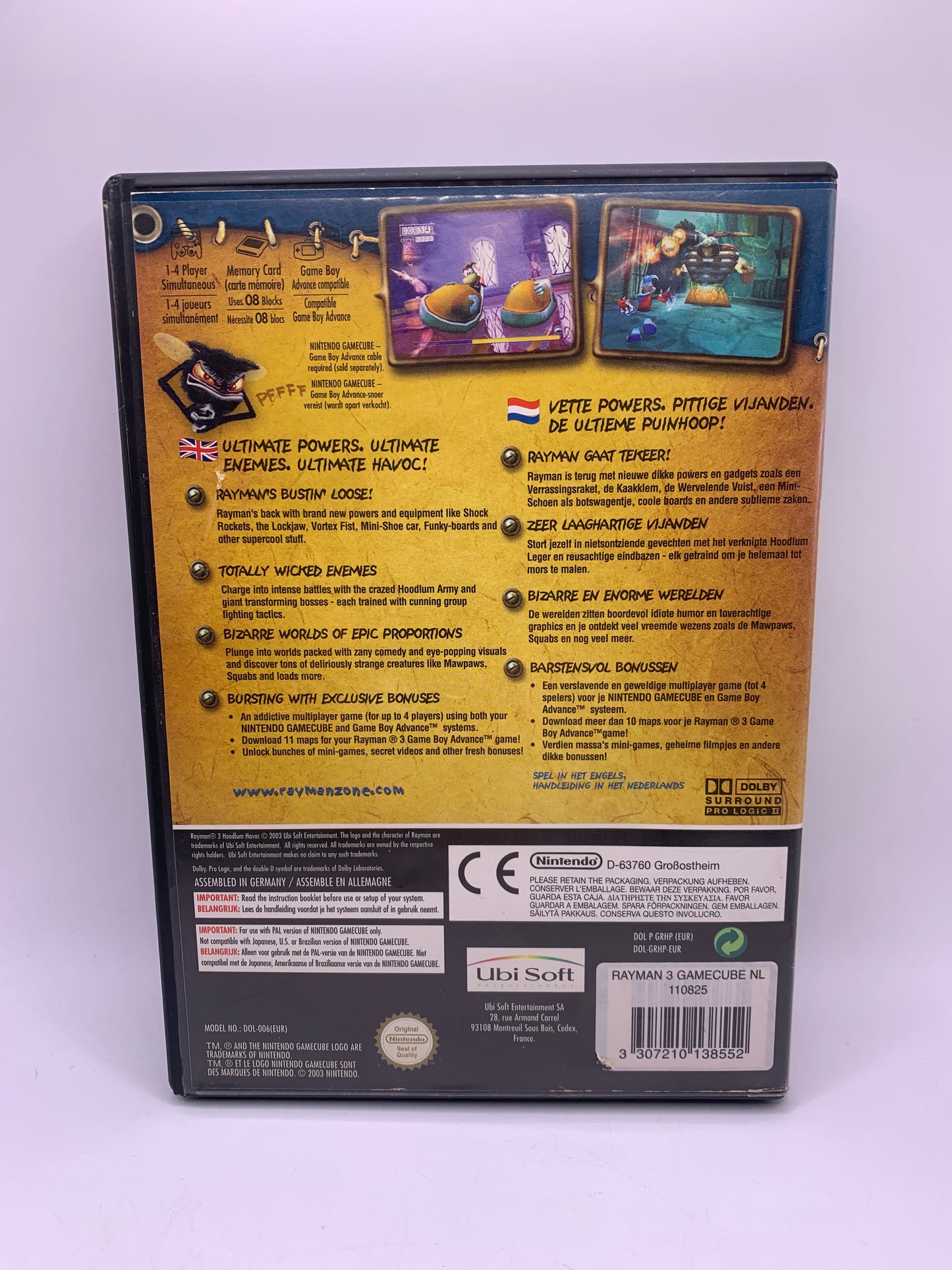Rayman 3 (Case licht beschadigd) – GameCube