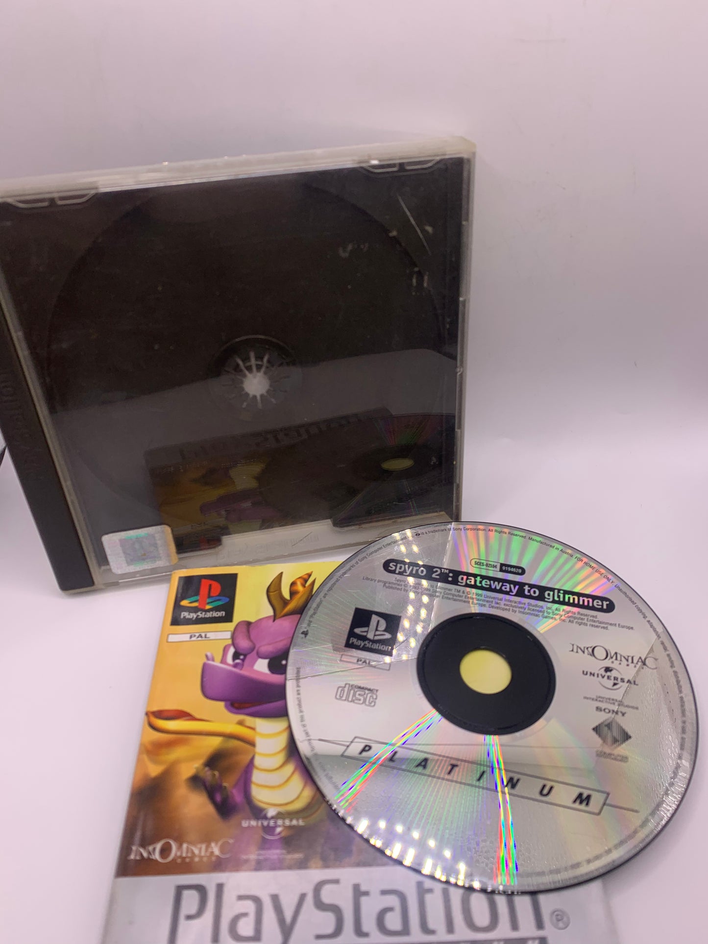 Spyro 2: Gateway to Glimmer – (Platinum, geen voor cover) PlayStation