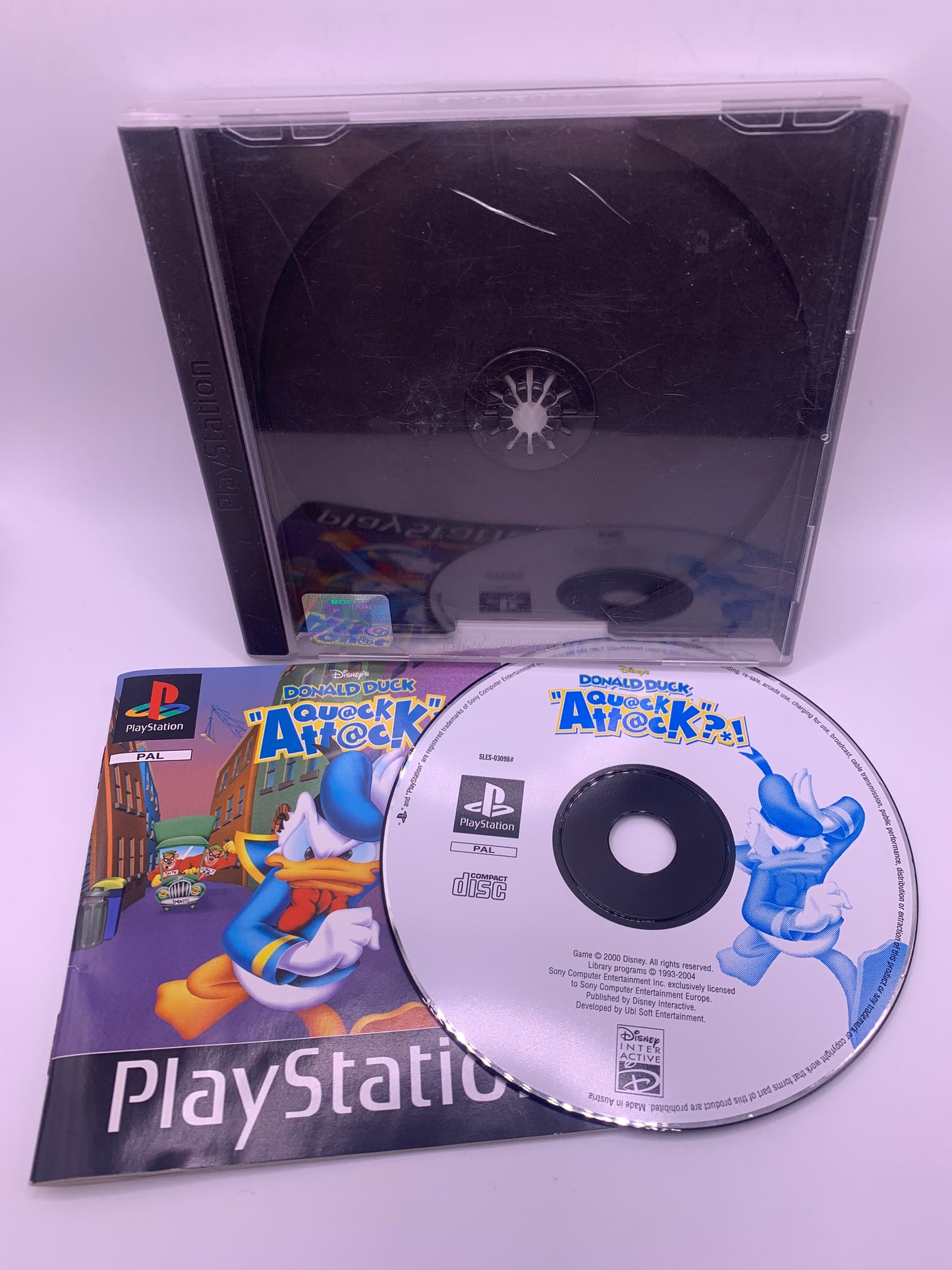 Donald Duck: Quack Attack (Geen voor cover) – PlayStation