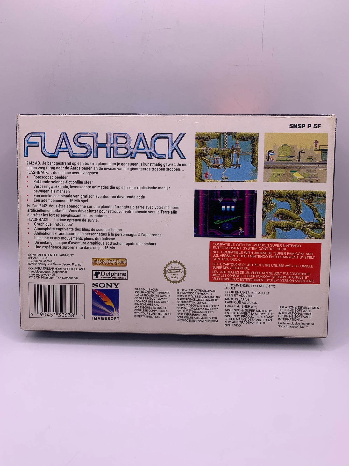 Flashback (CIB) – SNES