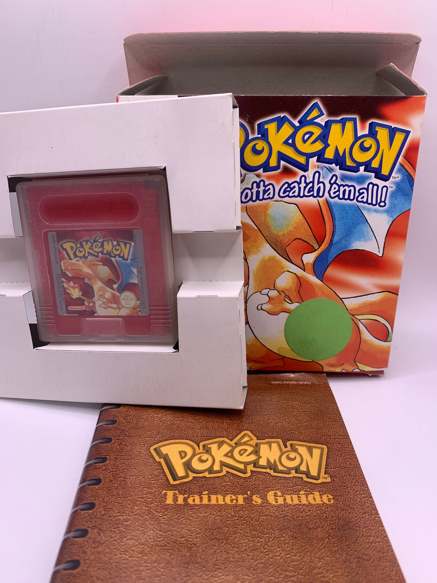 Pokémon Red (CIB) (Sticker voorzijde) – Game Boy Classic