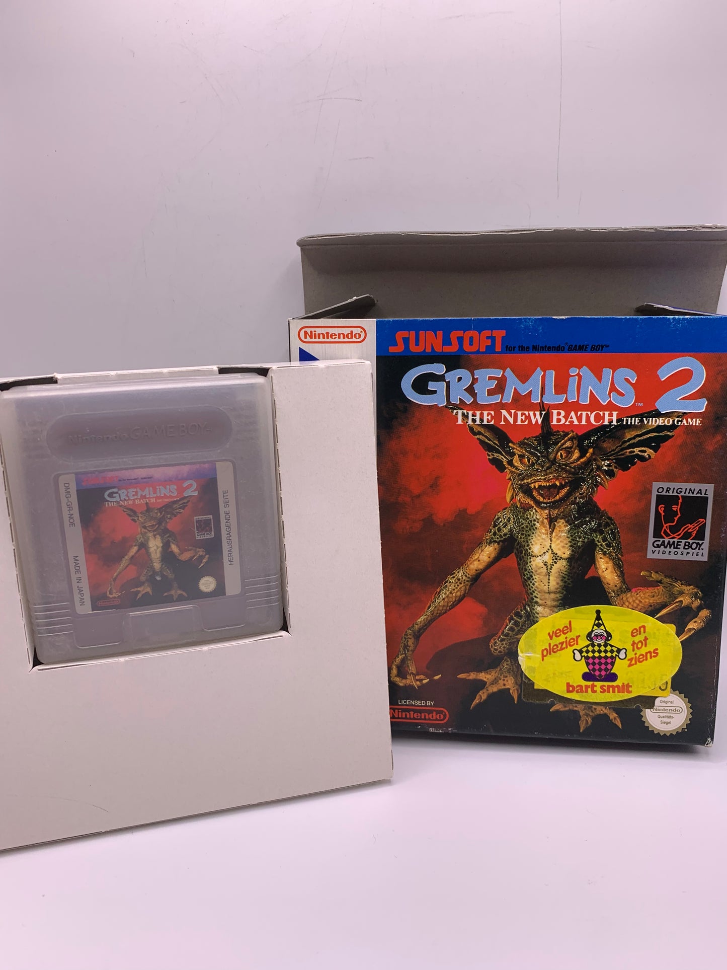 Gremlins 2: The New Batch (CIB, sticker voorzijde, geen handleiding) – Game Boy Classic