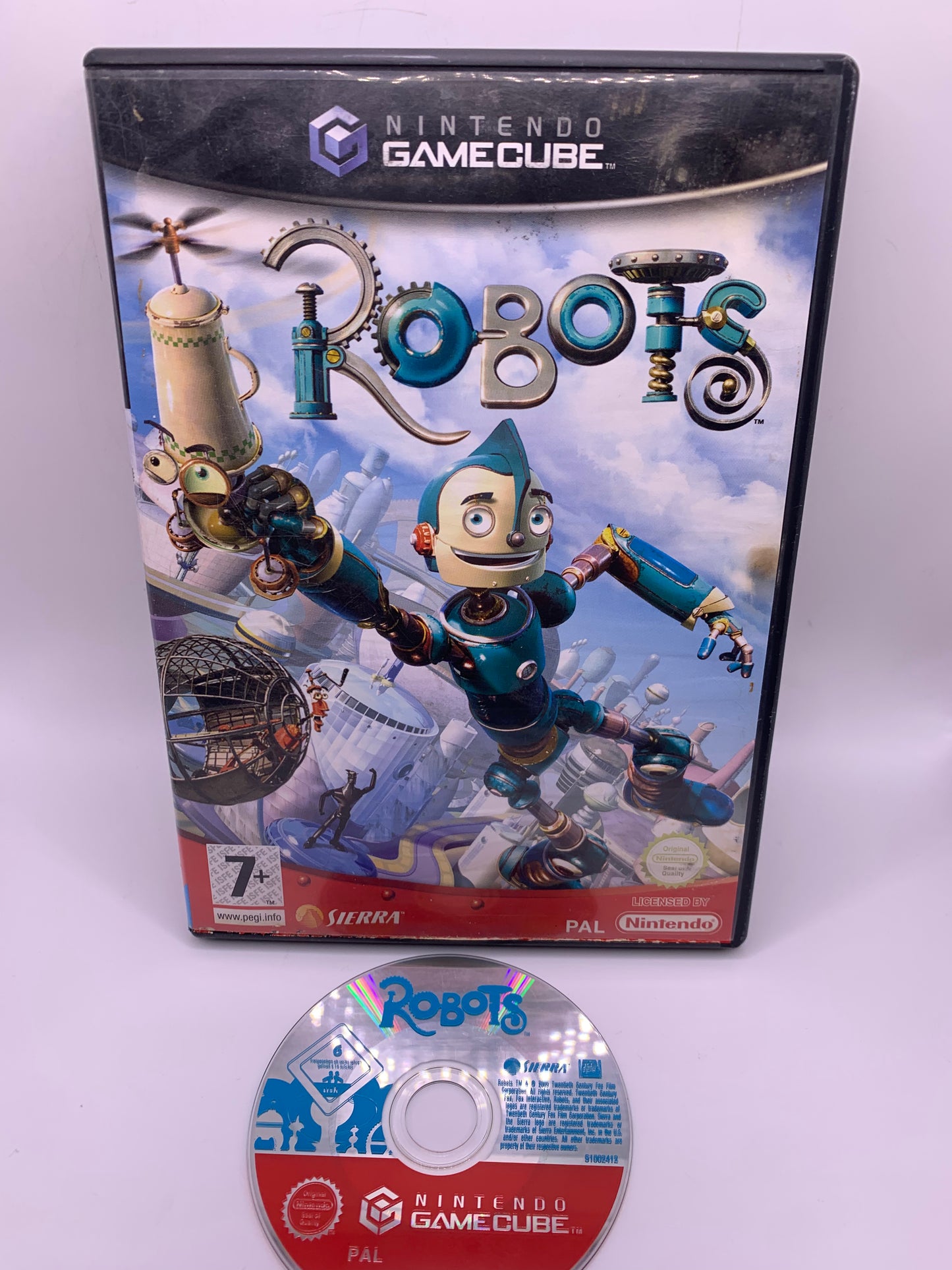 Robots (Geen handleiding, cover beschadigd) – GameCube