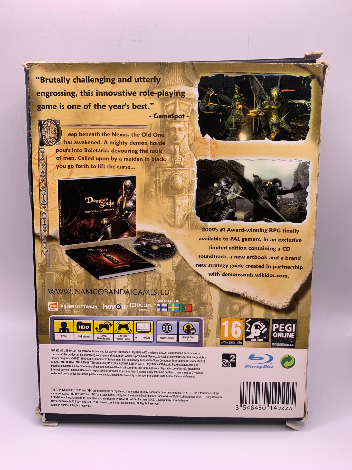 Demon’s Souls: Black Phantom Edition – PlayStation 3