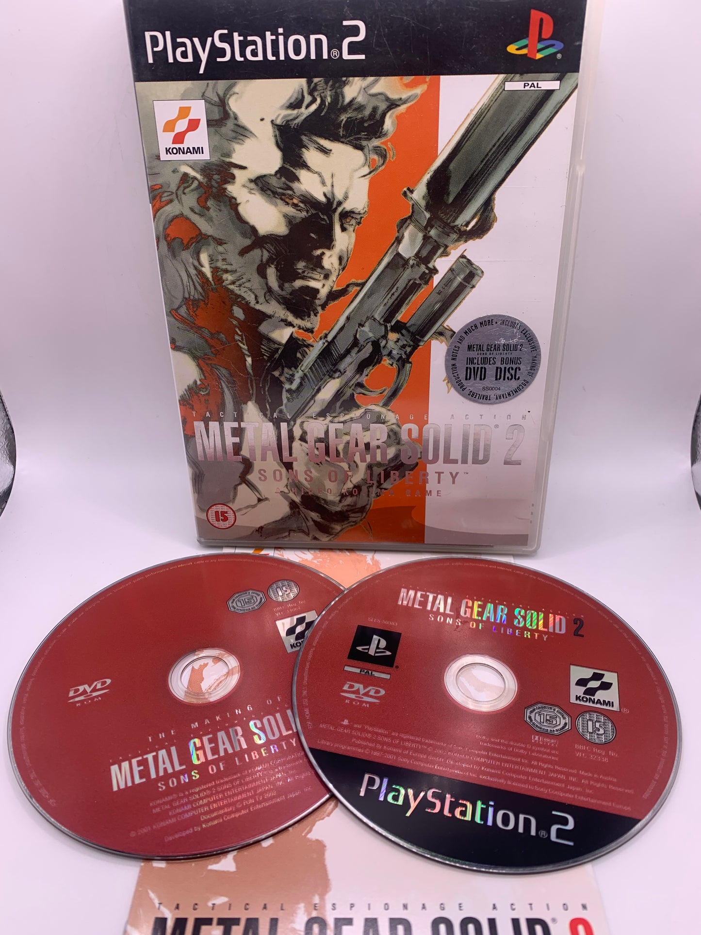 Metal Gear Solid 2: Sons of Liberty – PlayStation 2