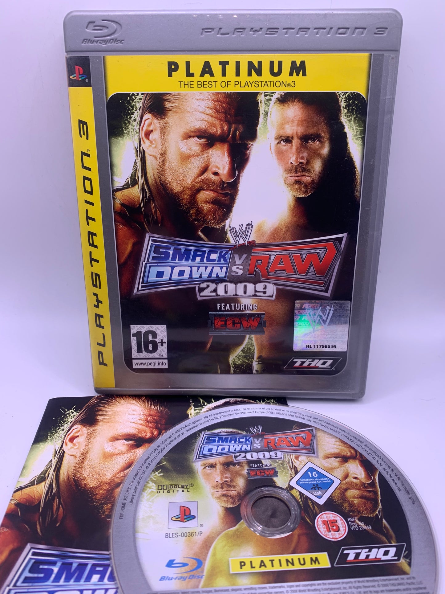 WWE SmackDown vs. Raw 2009 (Platinum) – PlayStation 3