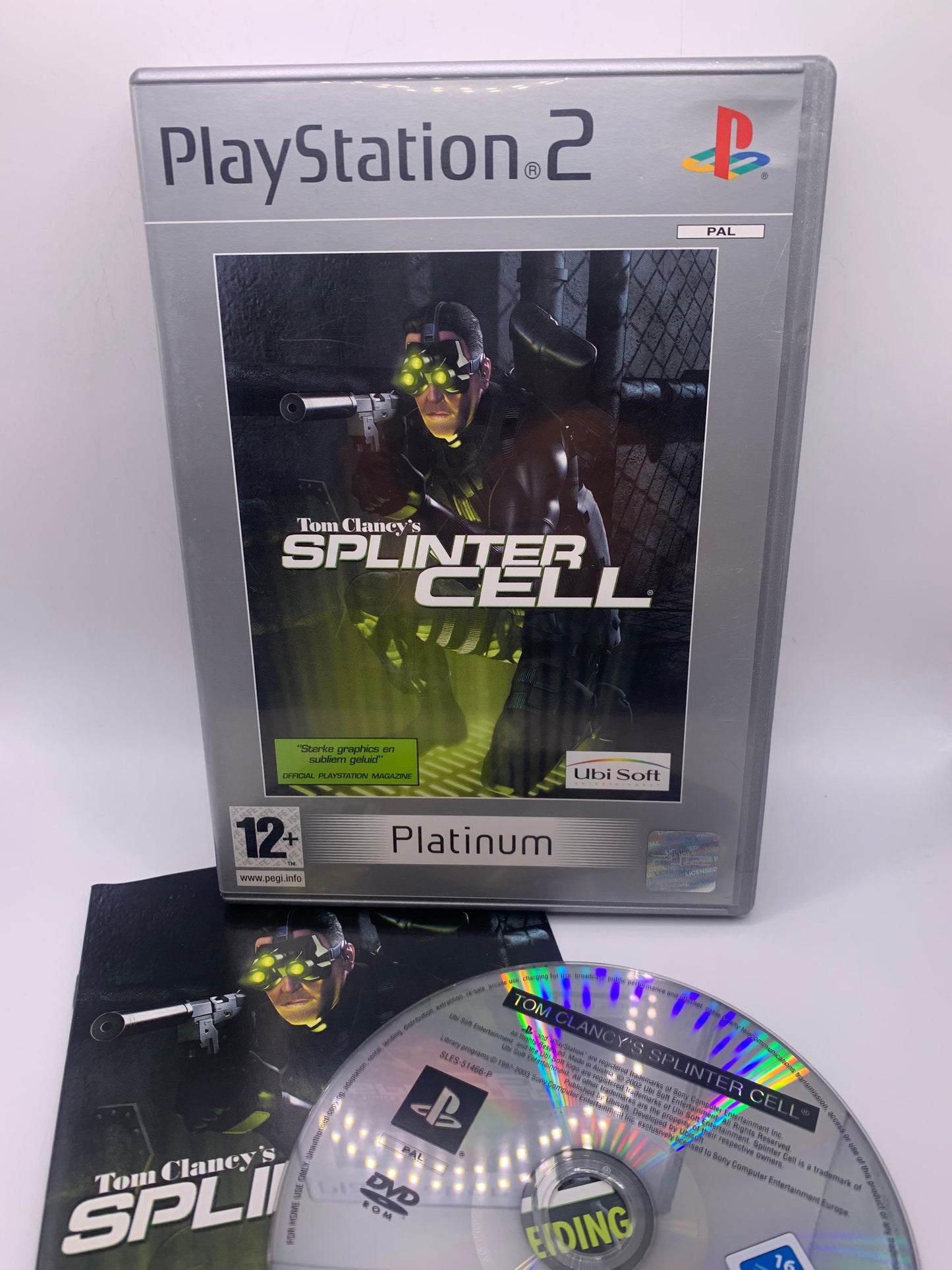 Tom Clancy’s Splinter Cell (Platinum) – PlayStation 2