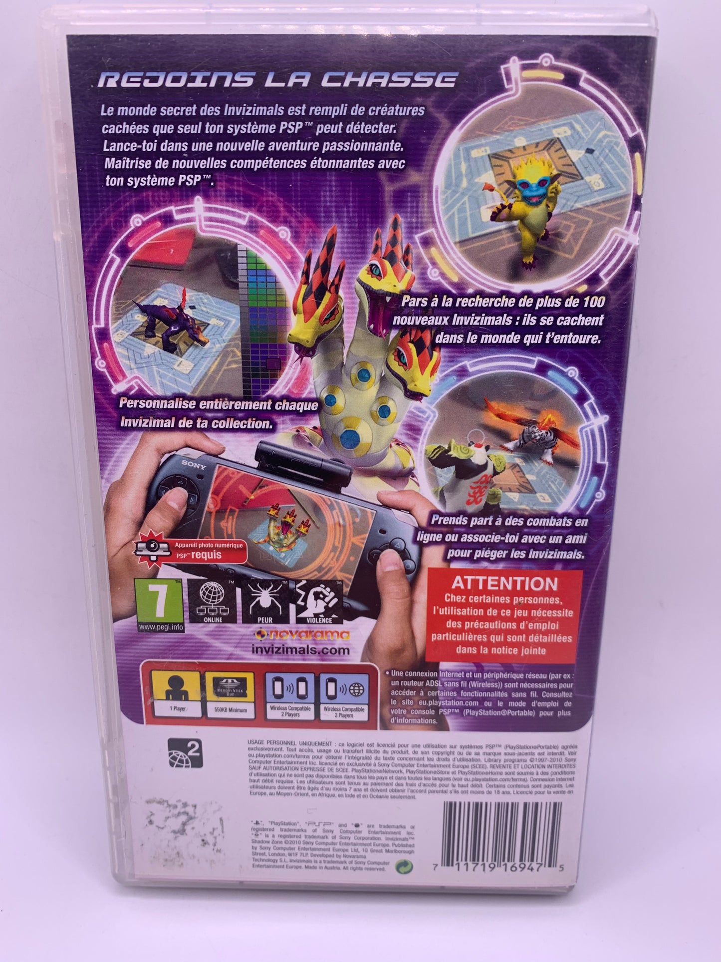 Invizimals: Shadow Zone (FR) - PSP