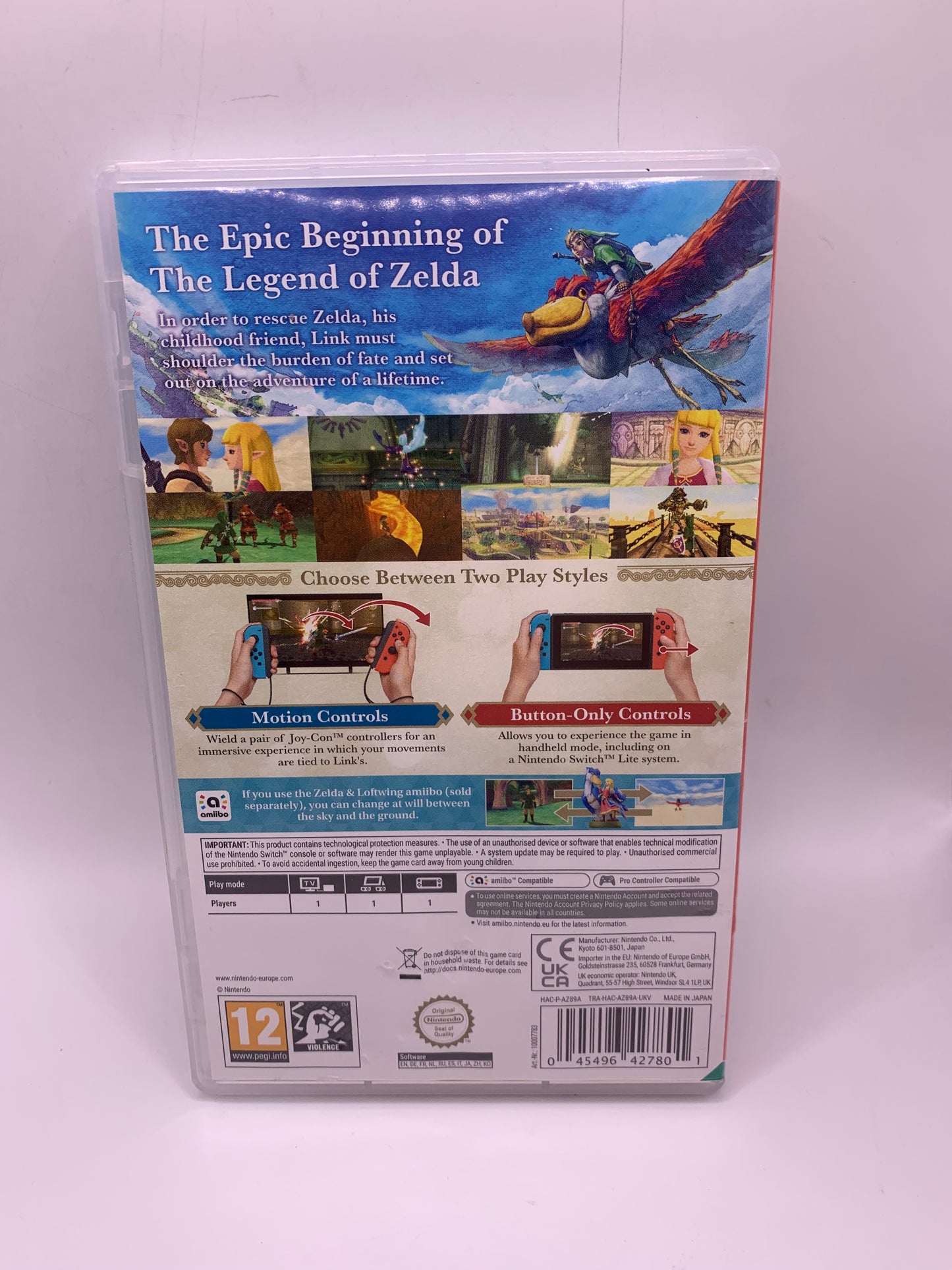The Legend of Zelda: Skyward Sword HD (Case gebruikt) – Nintendo Switch