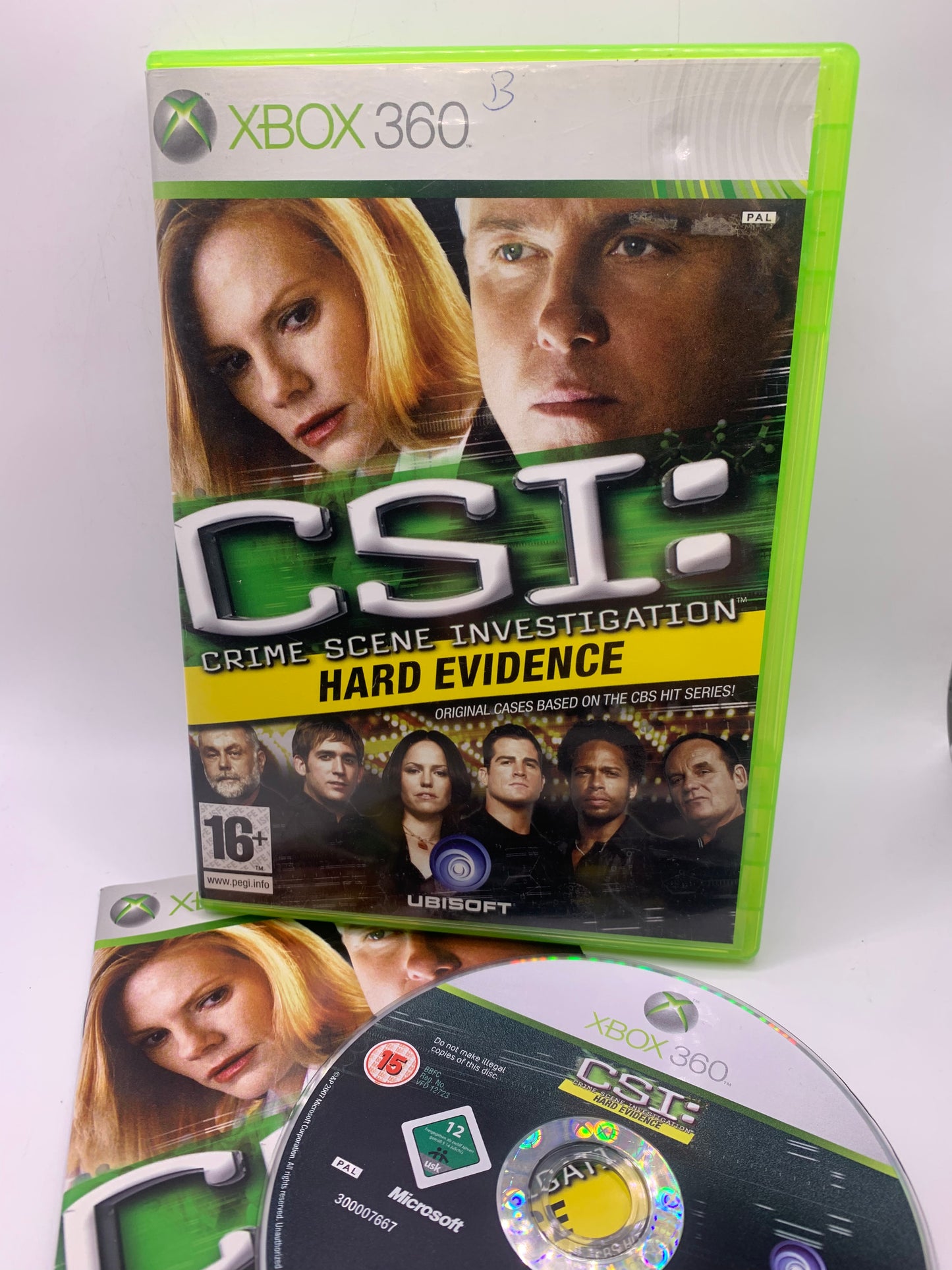 CSI: Crime Scene Investigation: Hard Evidence (Cover gebruikt) - Xbox 360