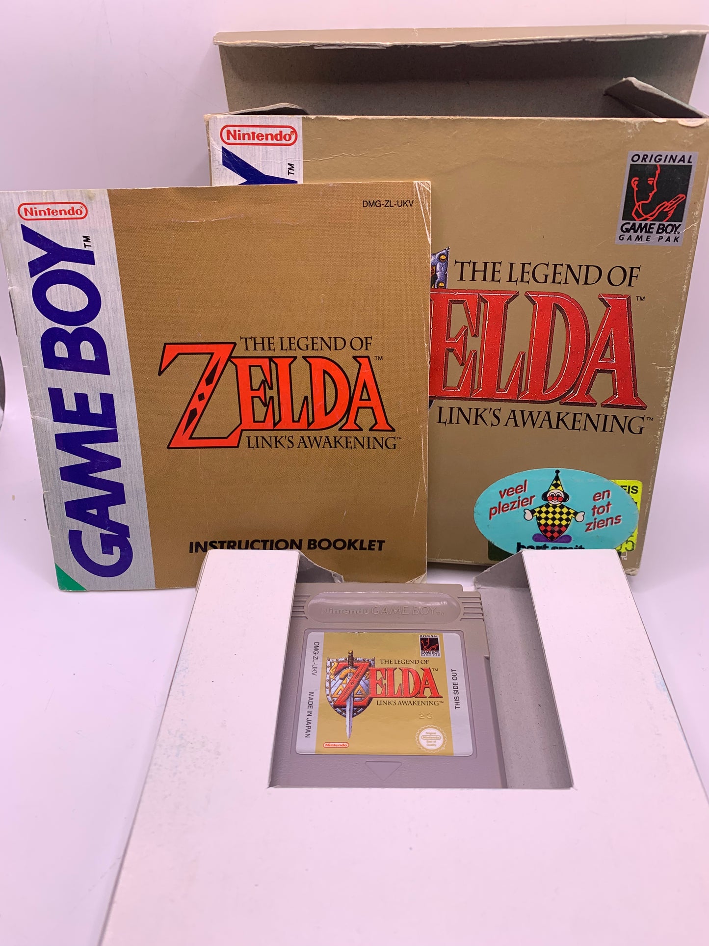 The Legend of Zelda: Link’s Awakening (CIB) (Sticker voorzijde) – Game Boy Classic