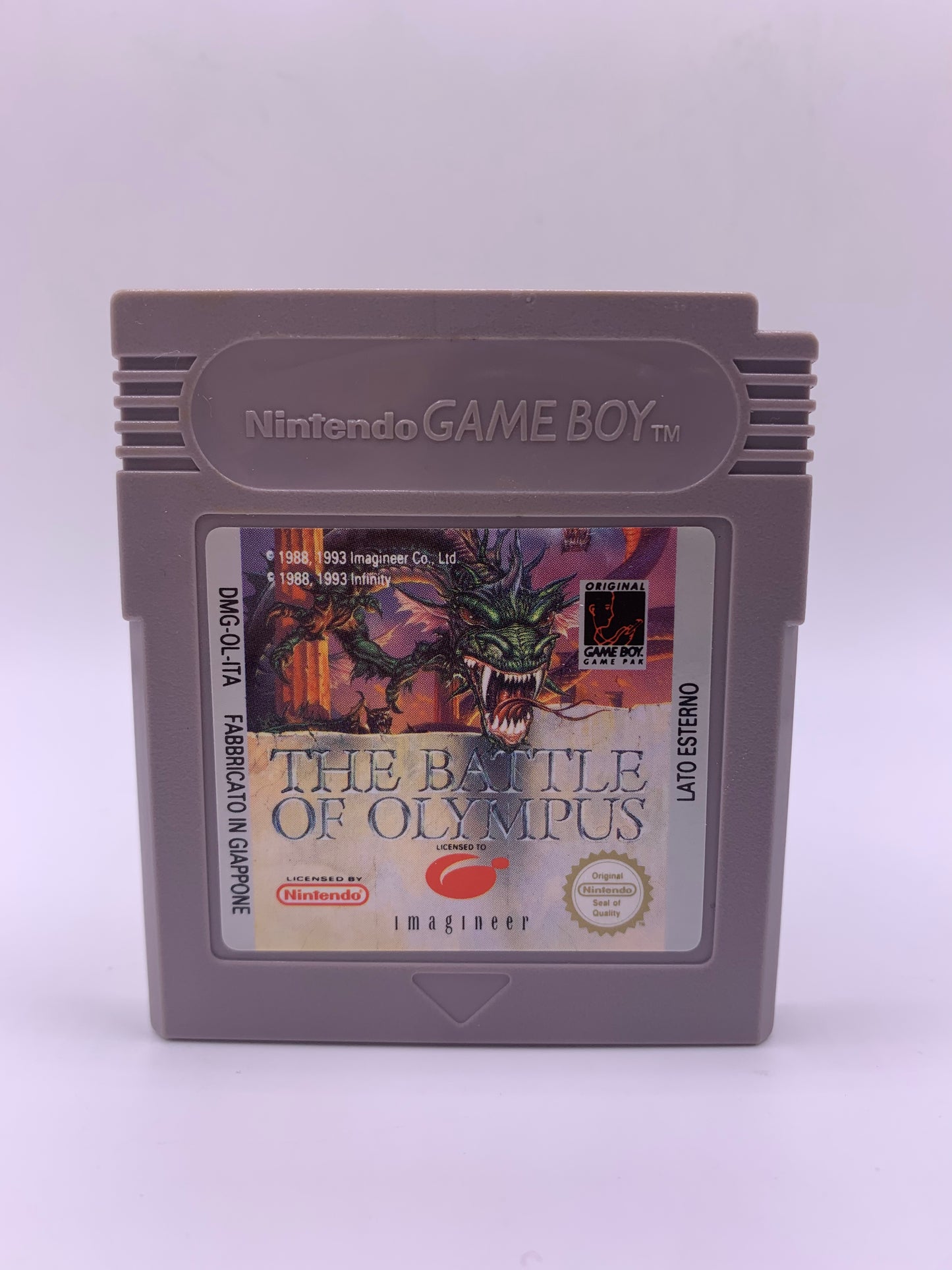 The Battle of Olympus – Game Boy Classic