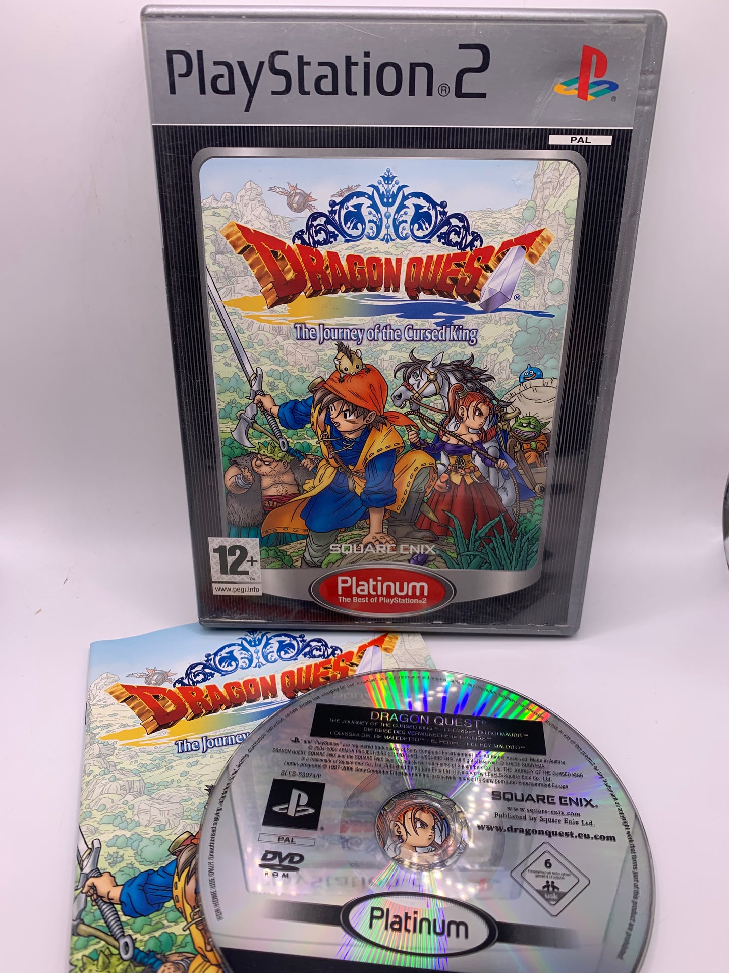 Dragon Quest: Journey of the Cursed King (Platinum) – PlayStation 2