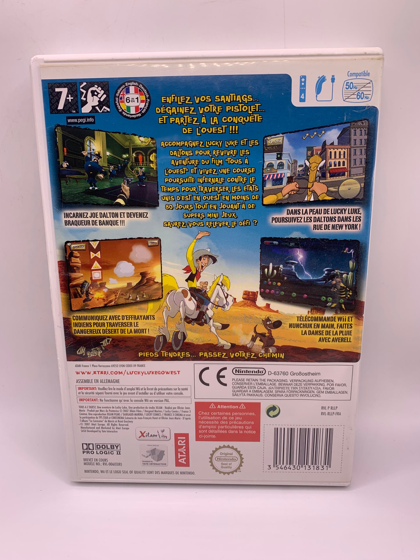 Lucky Luke: Go West! (Tous à l'ouest - Une Aventure de Lucky Luke) – Wii