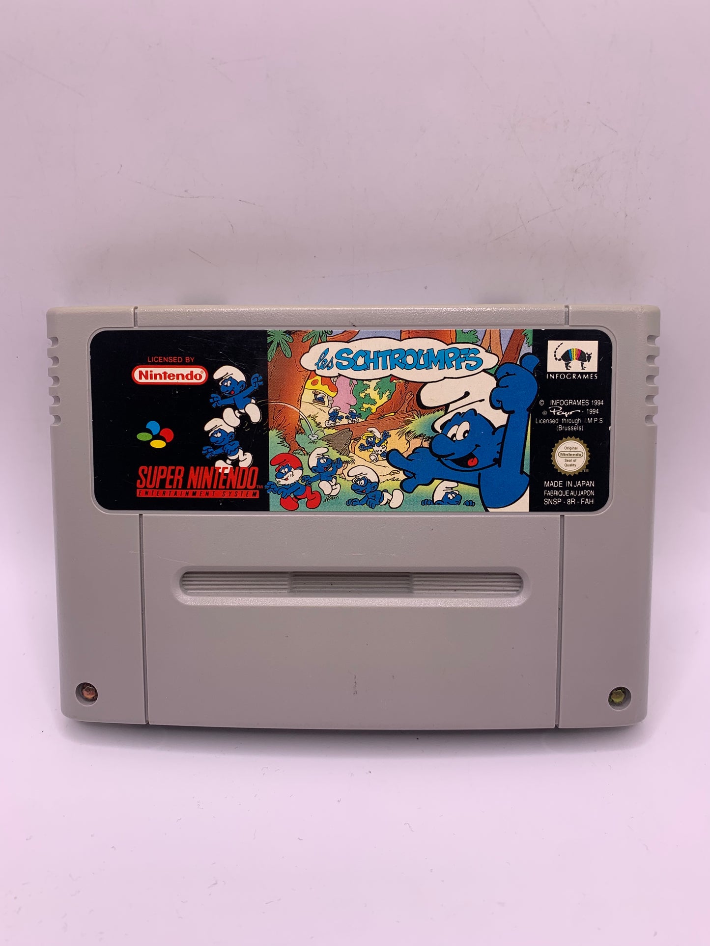 De Smurfen (Les Schtroumpfs) – SNES
